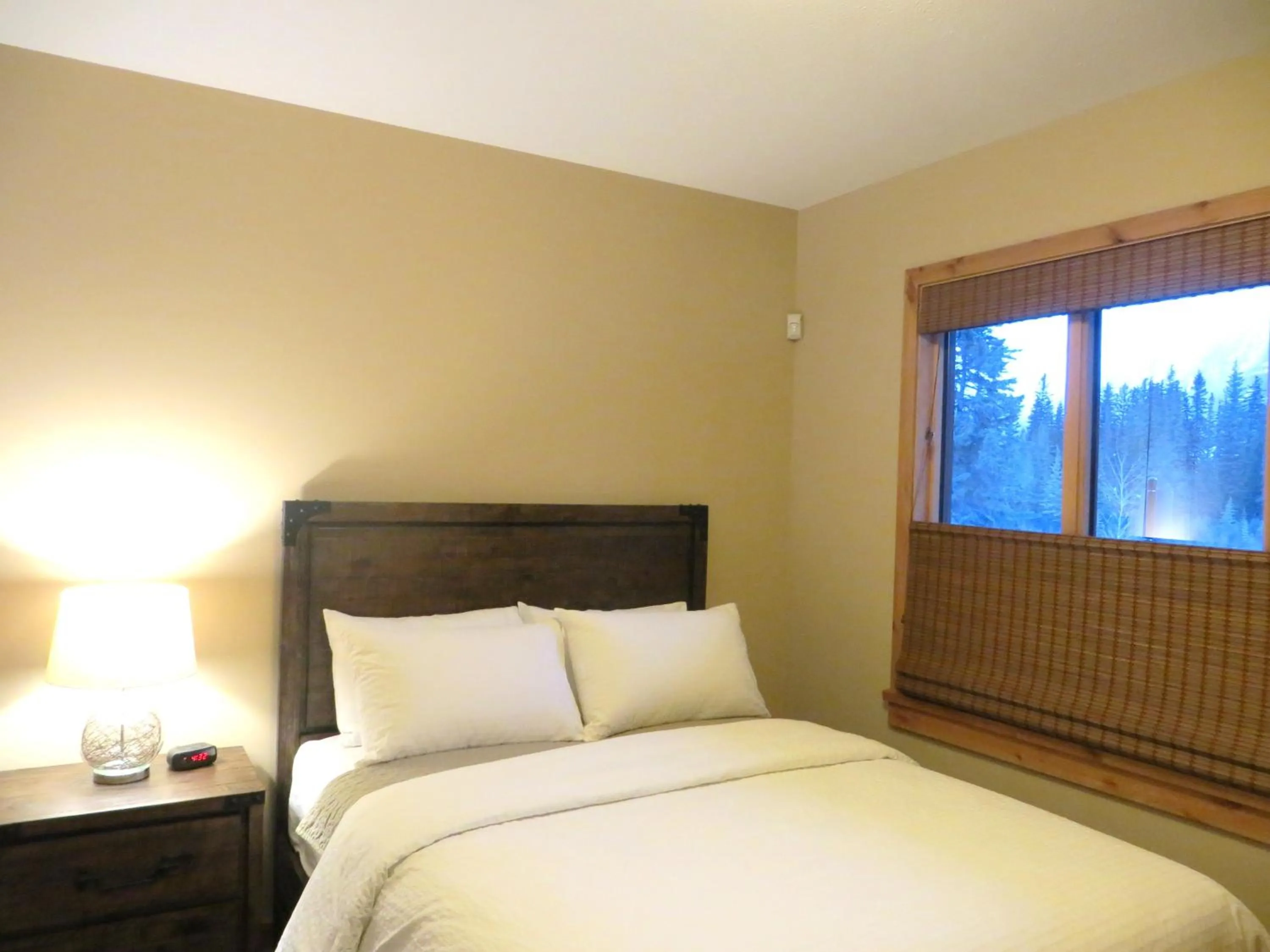 Bed in Luxury Canmore Vacations