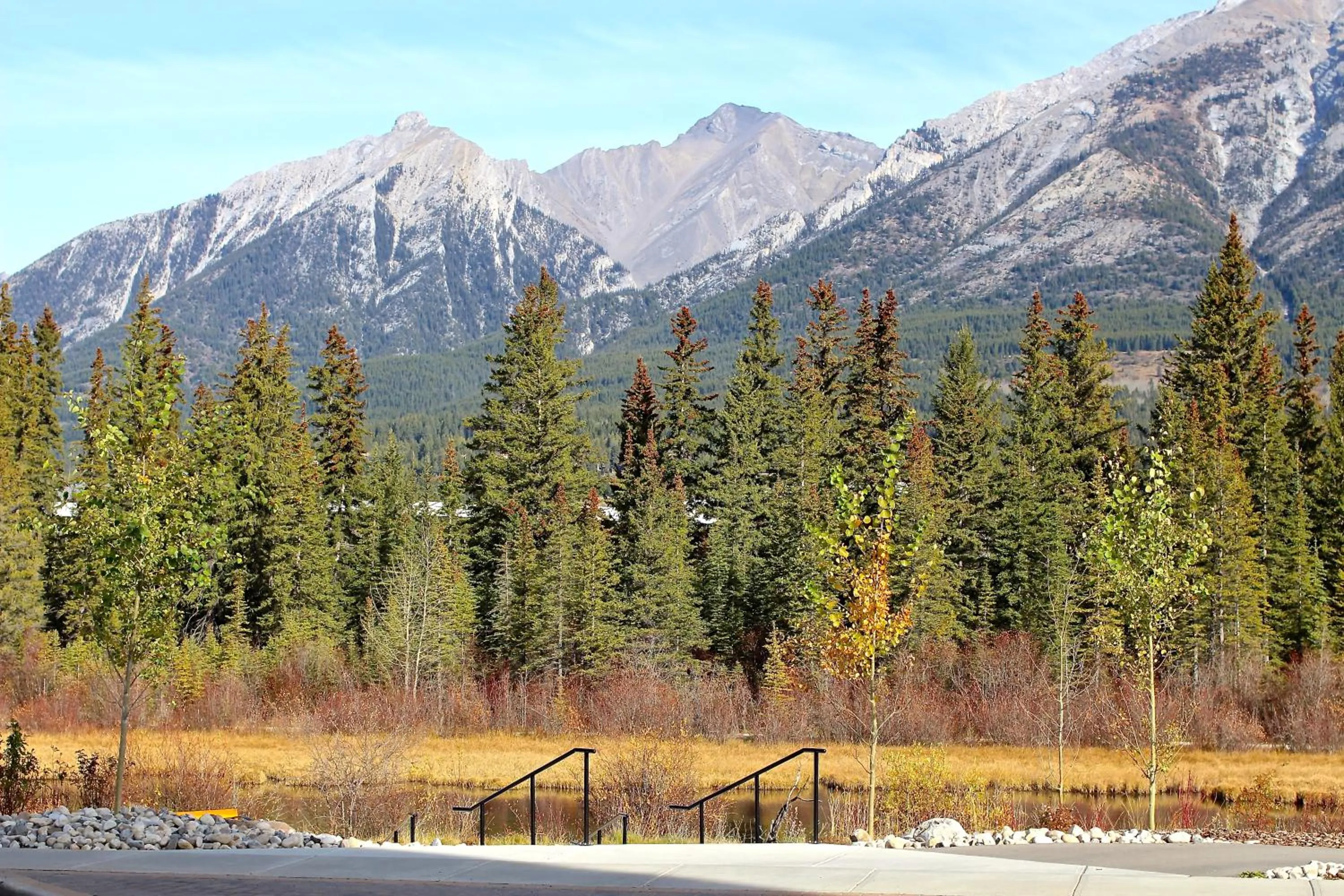 Natural landscape in Luxury Canmore Vacations
