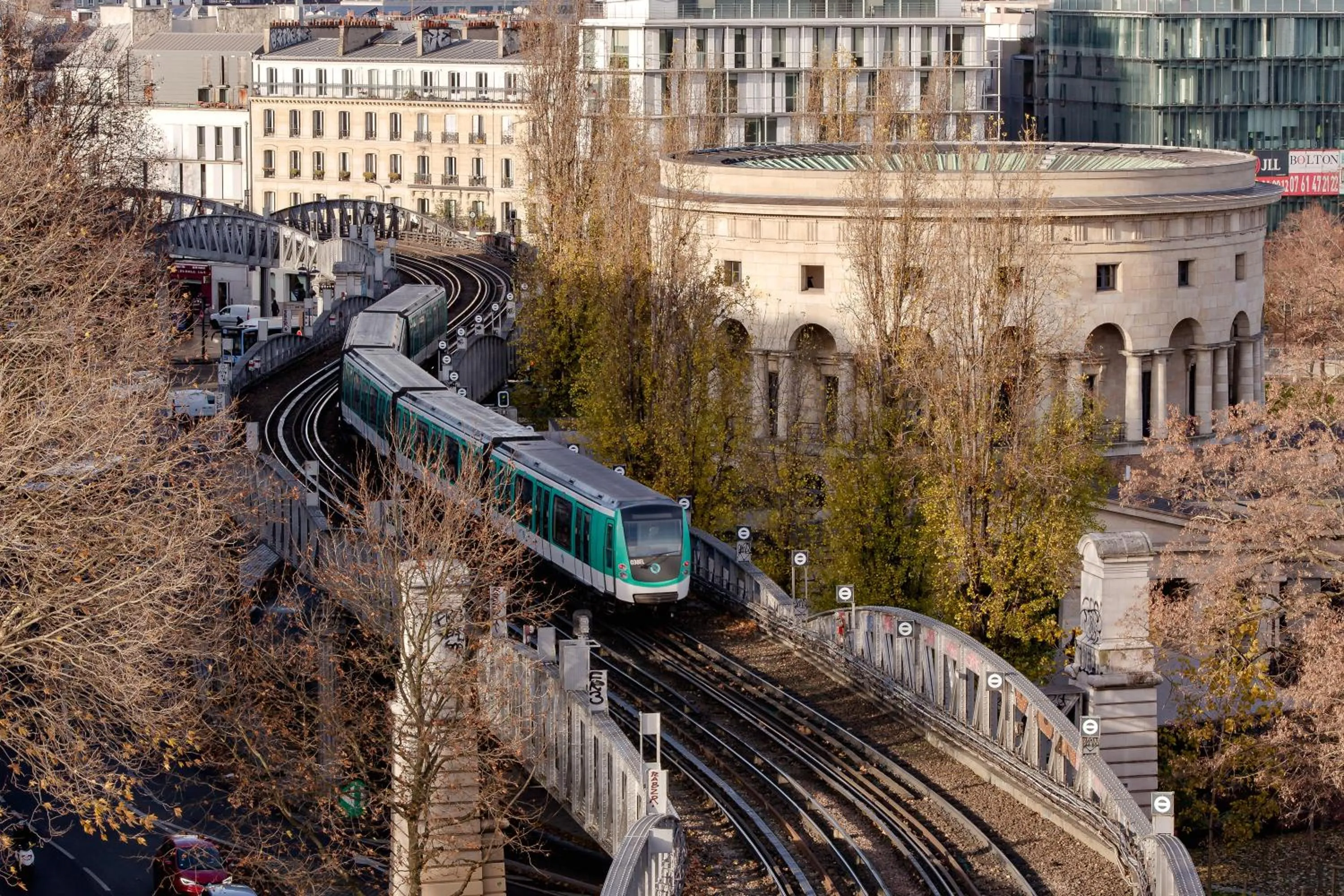City view in Hôtel de la Comète