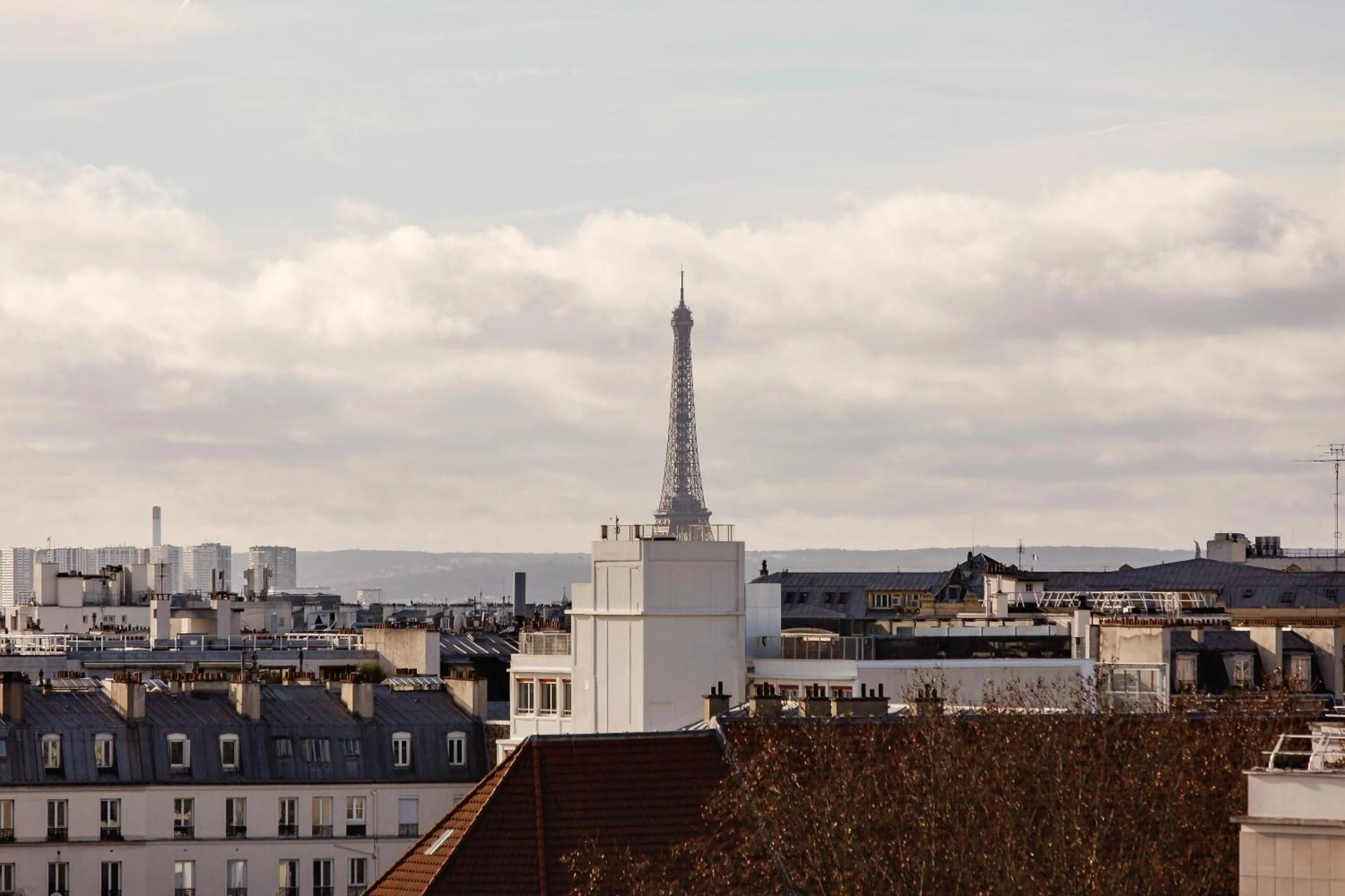Bird's eye view in Hôtel de la Comète