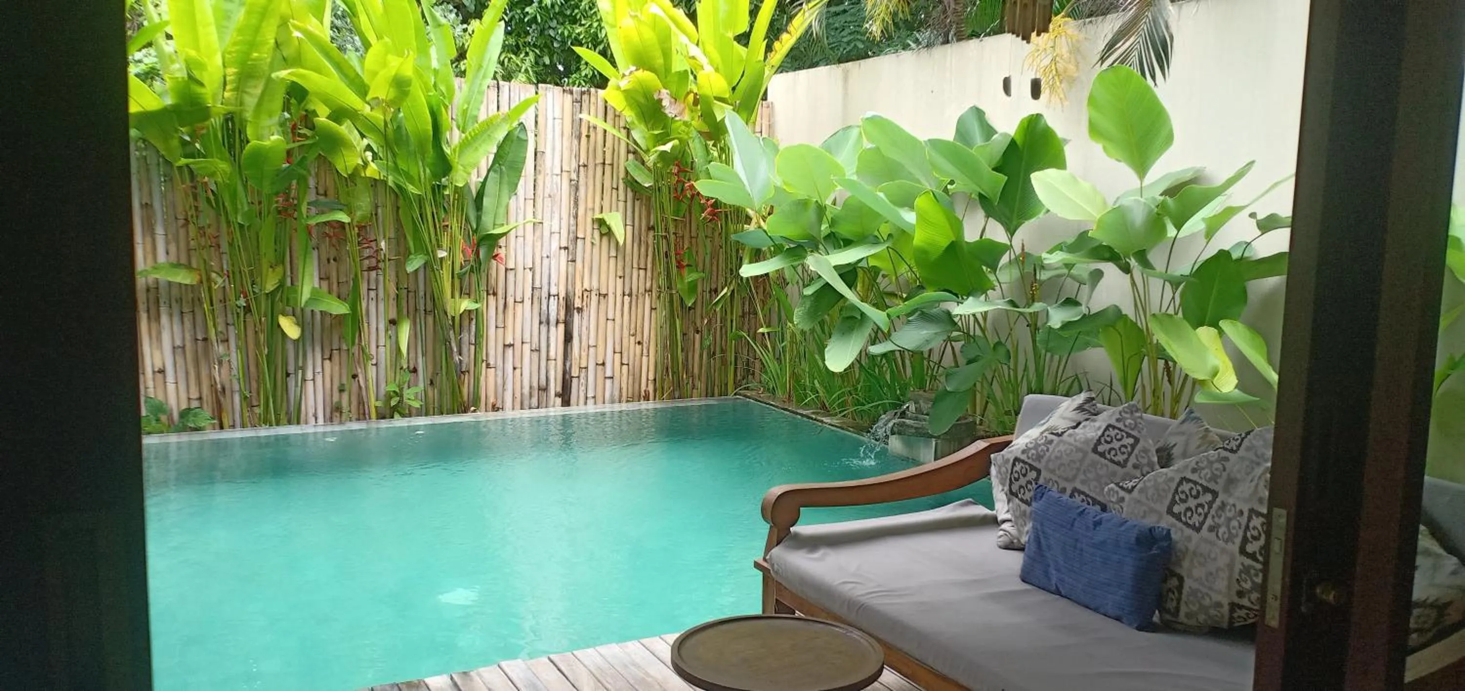 Pool view in Regali Villa Canggu