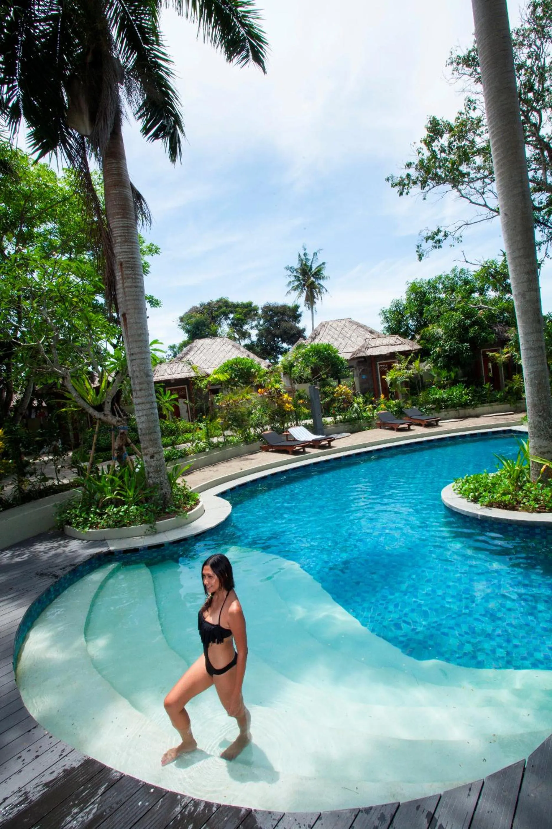 Swimming pool in Regali Villa Canggu
