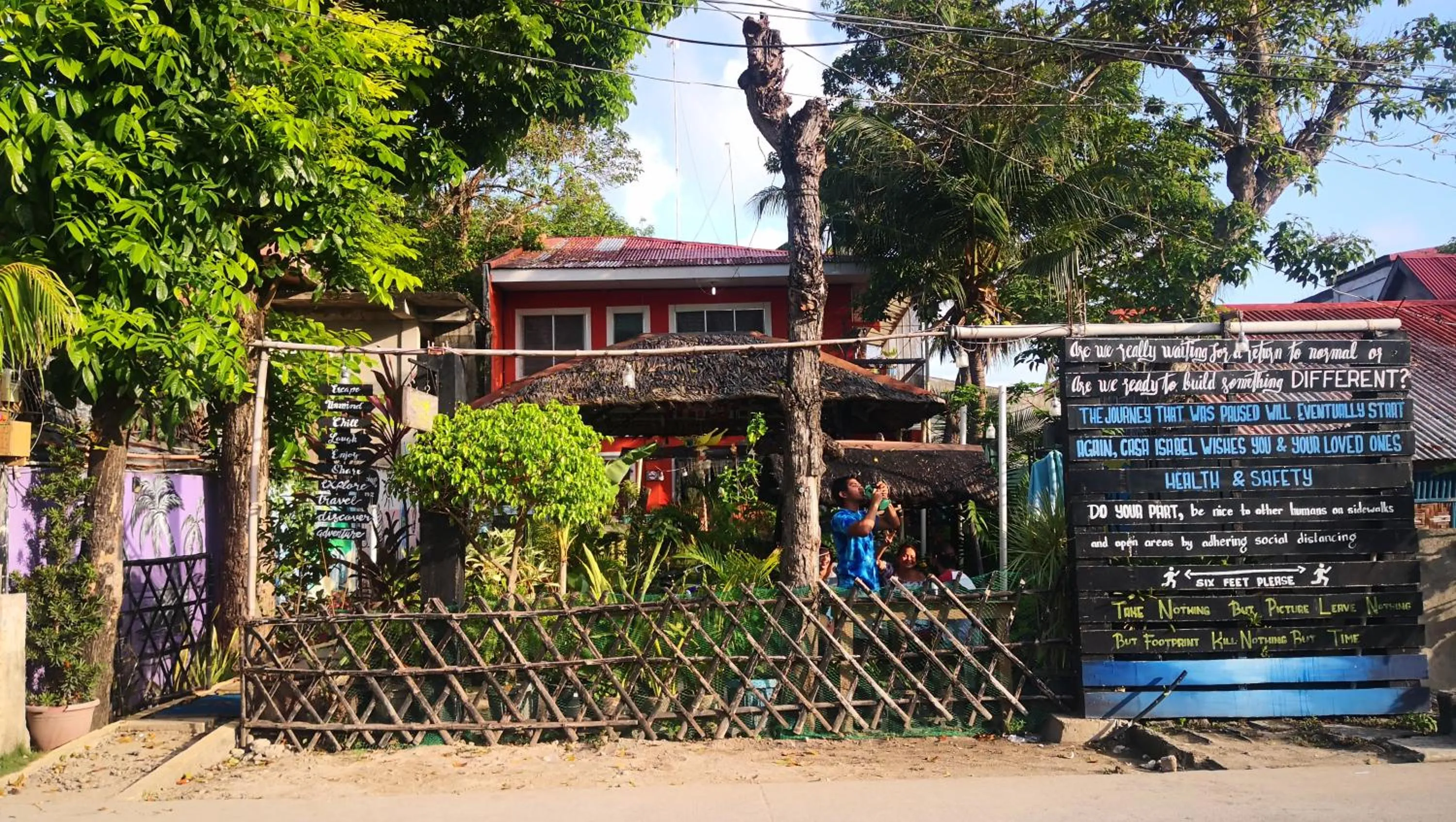 Property building in Casa Isabel Hostel