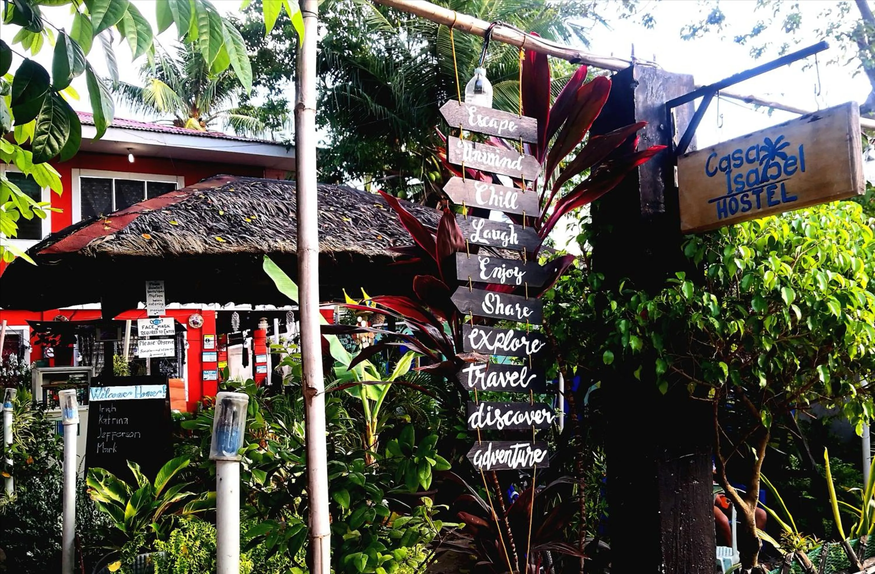 Property building in Casa Isabel Hostel