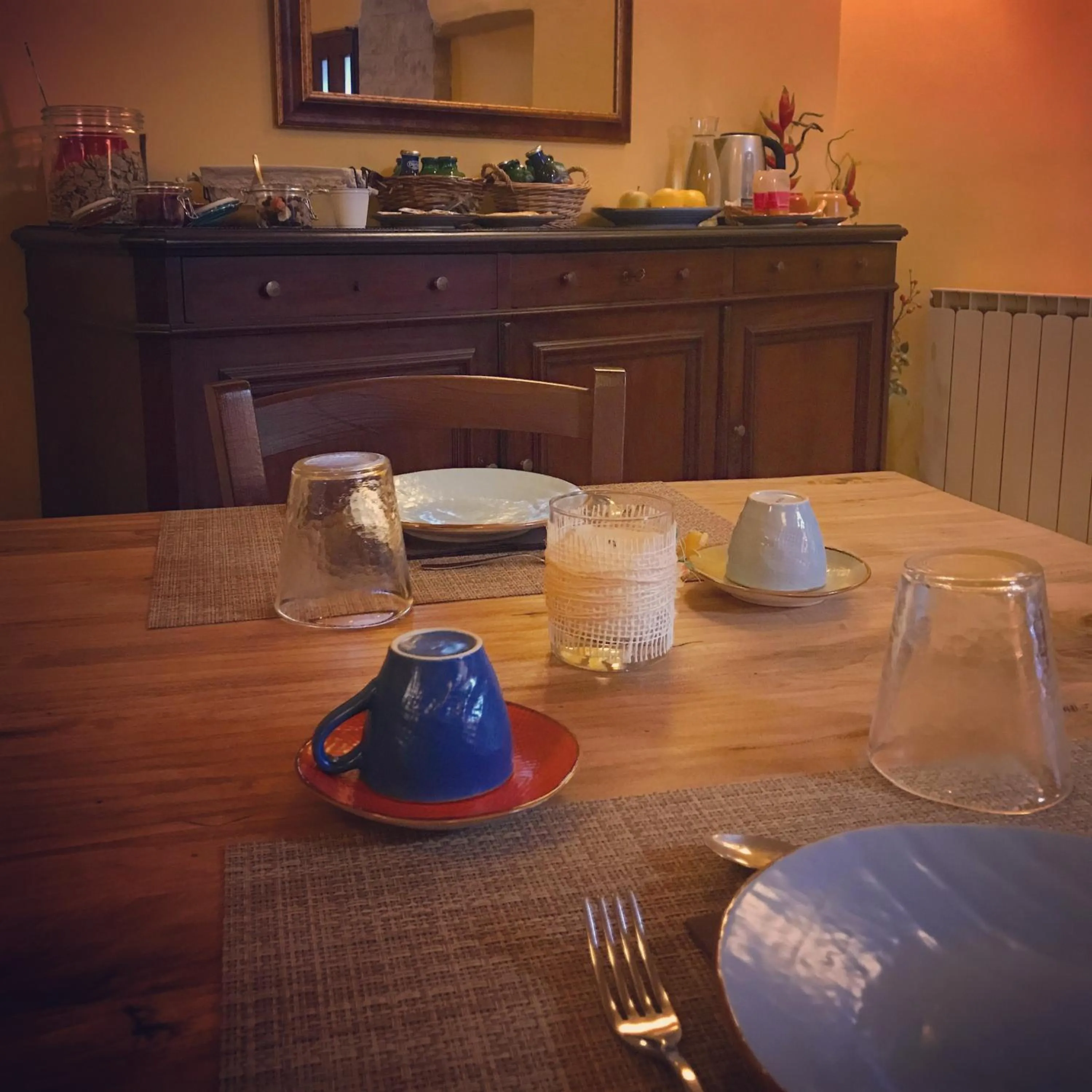 Restaurant/places to eat in B&B La Dimora del Capitano