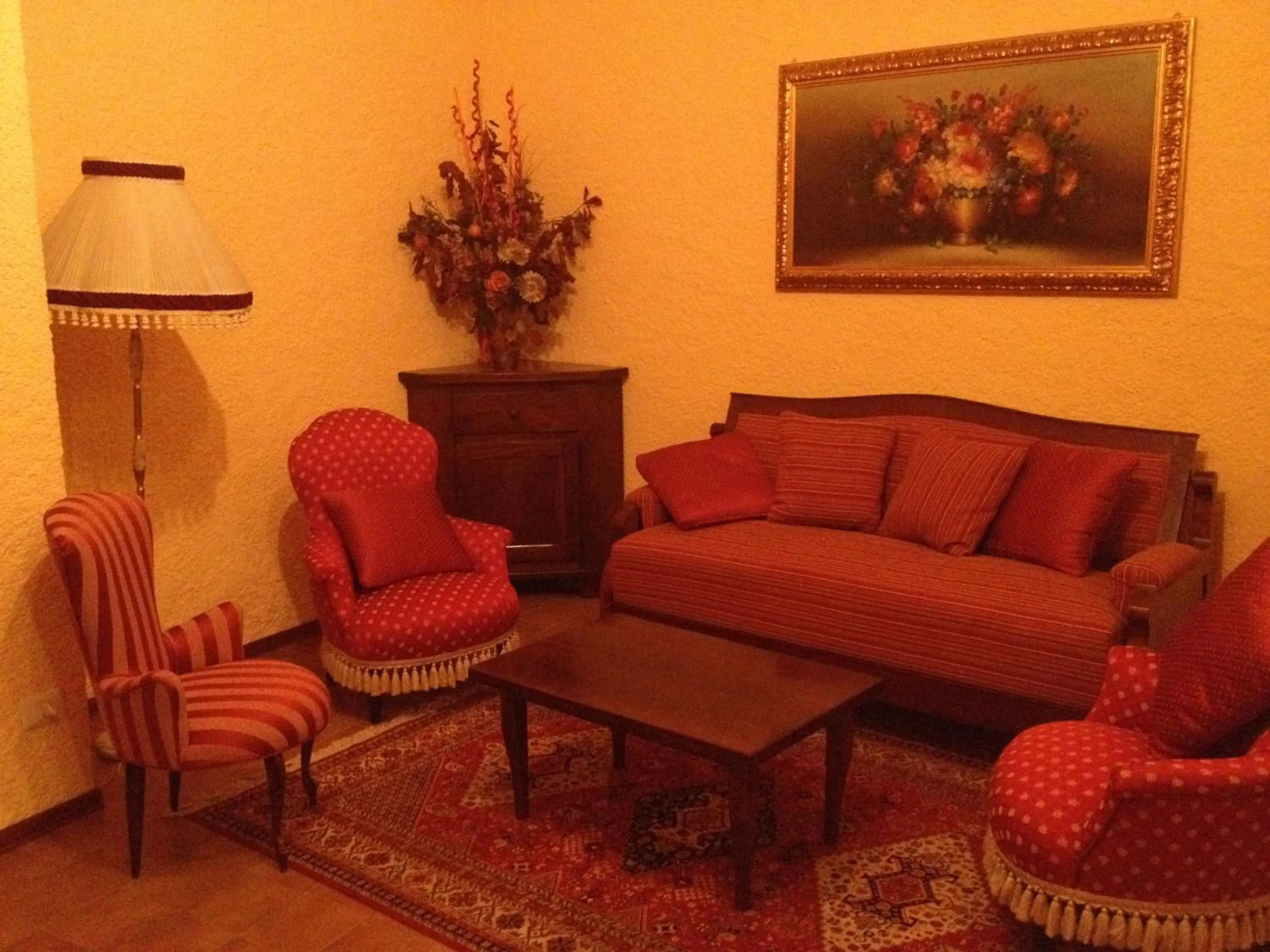 Lobby or reception in B&B La Dimora del Capitano