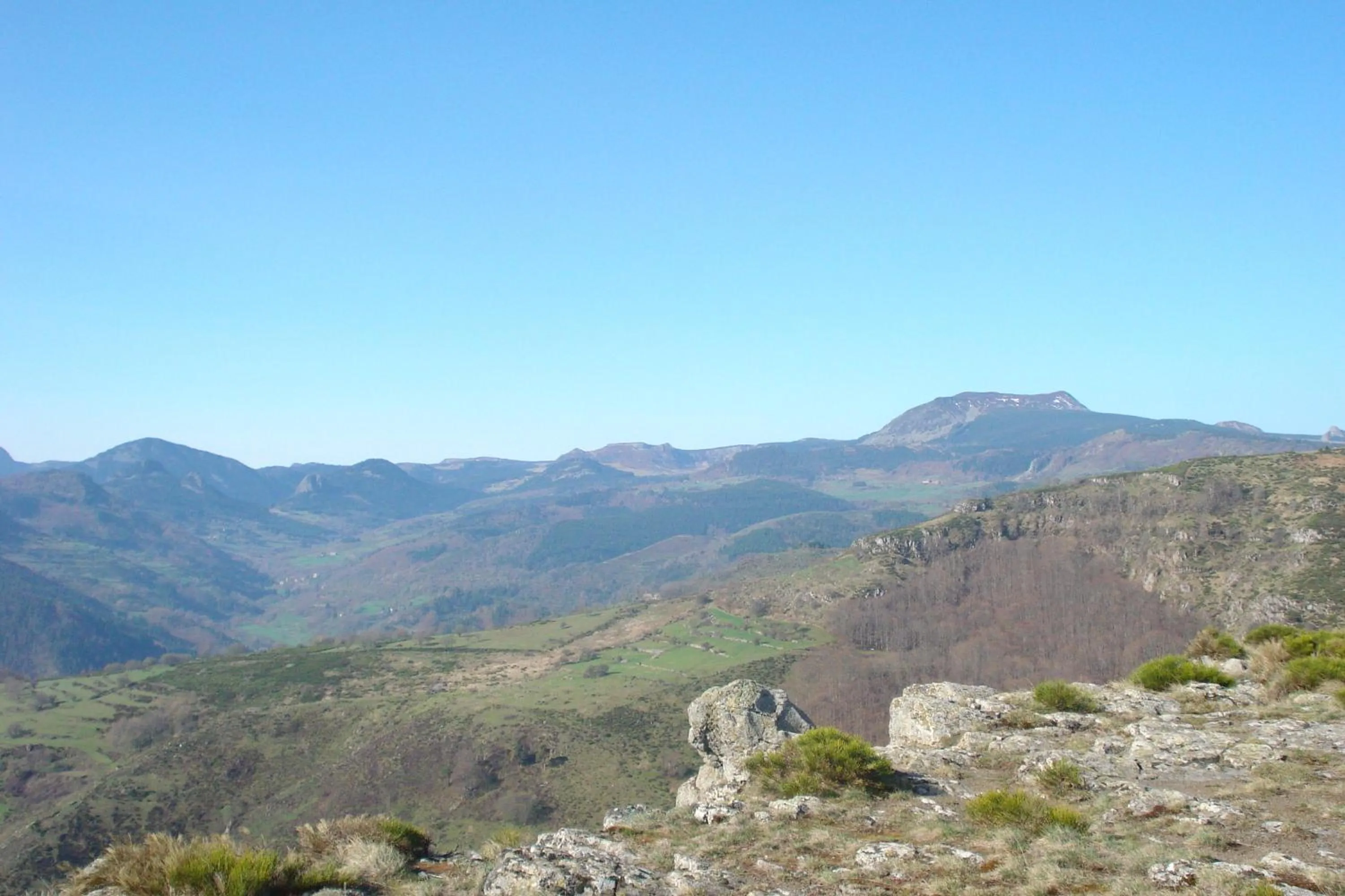 Natural landscape in La Grange de l'Ardeyrol