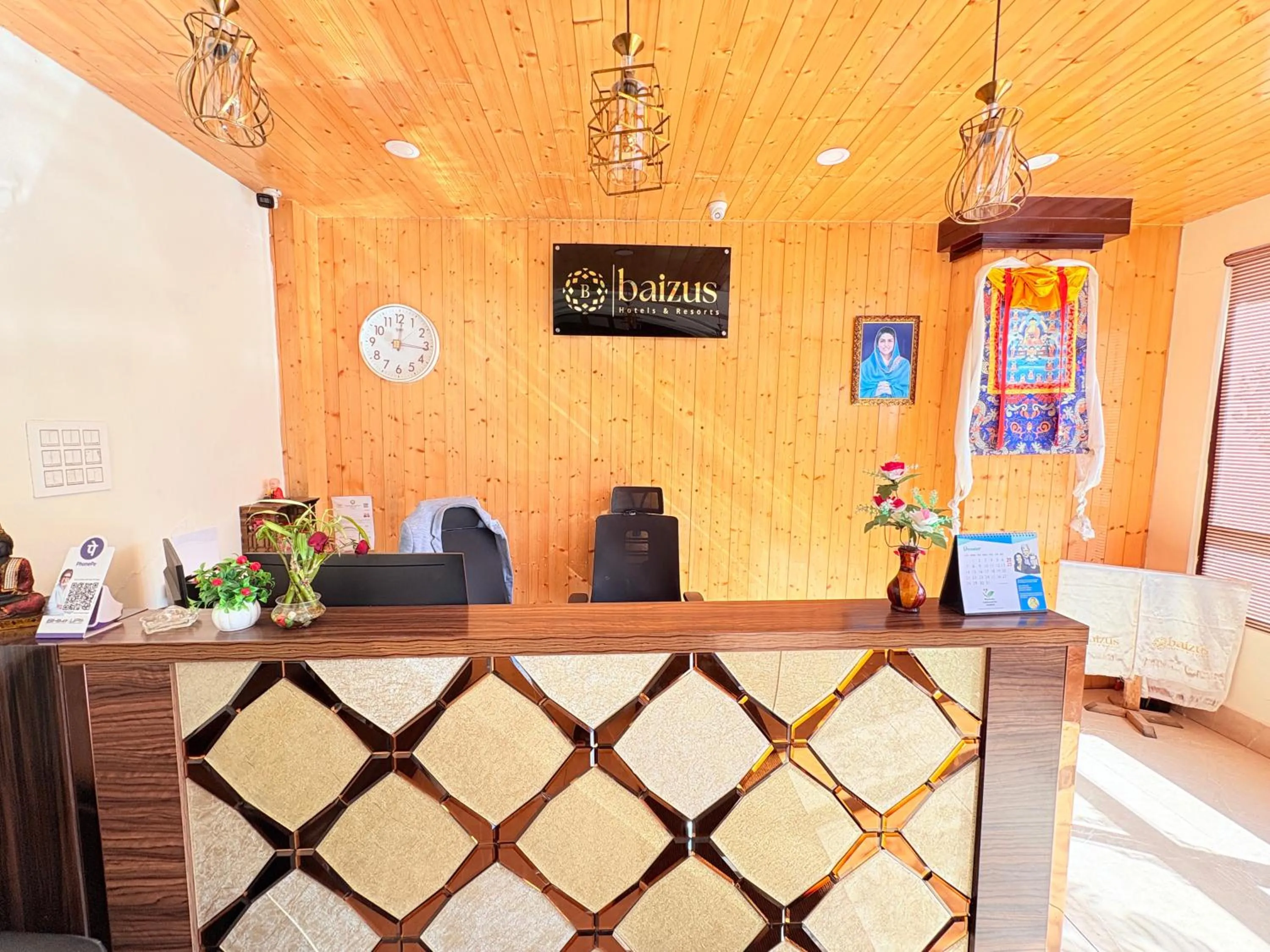 Lobby or reception in The Gangtok Inn