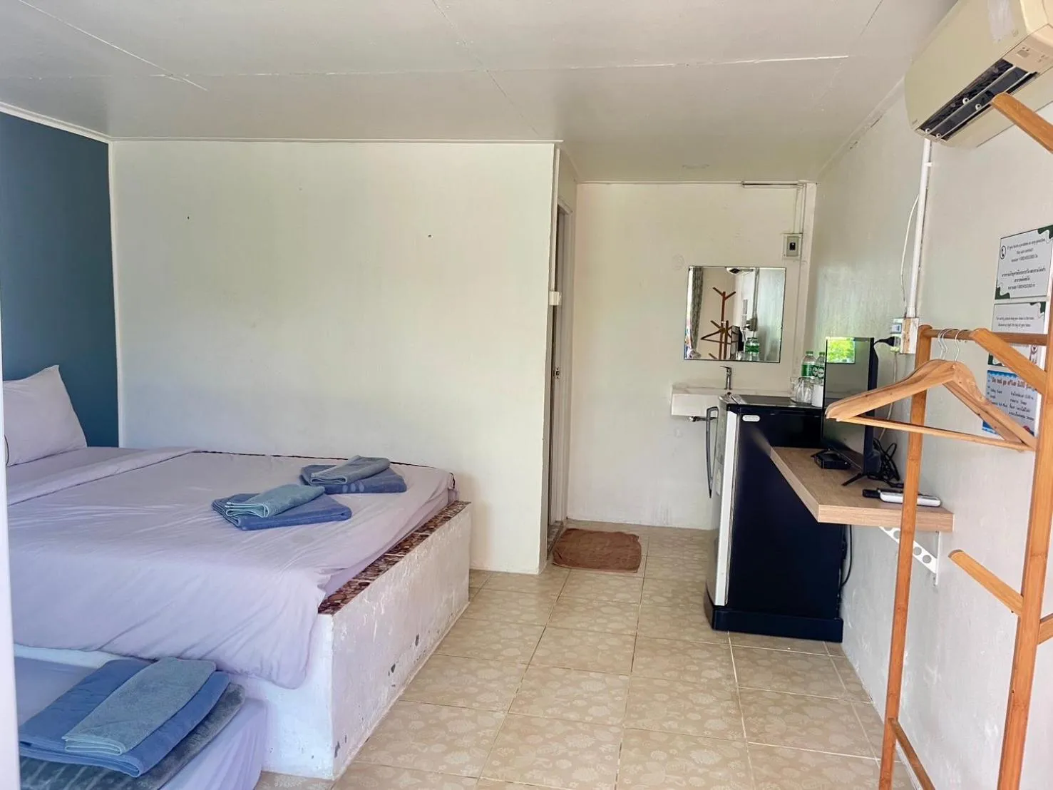 Bed in Smile Resort Koh Mook