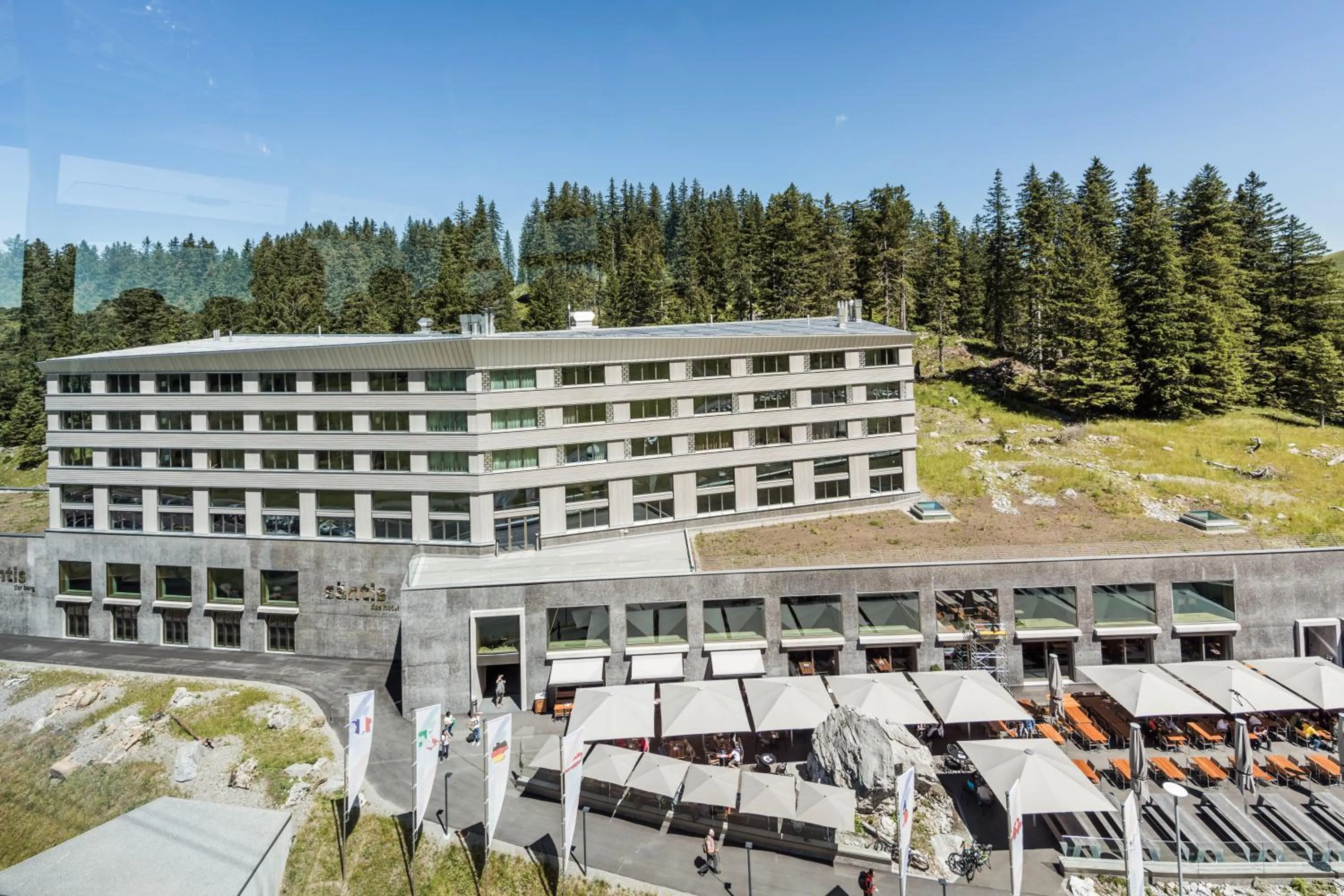 Balcony/Terrace in Säntis - das Hotel