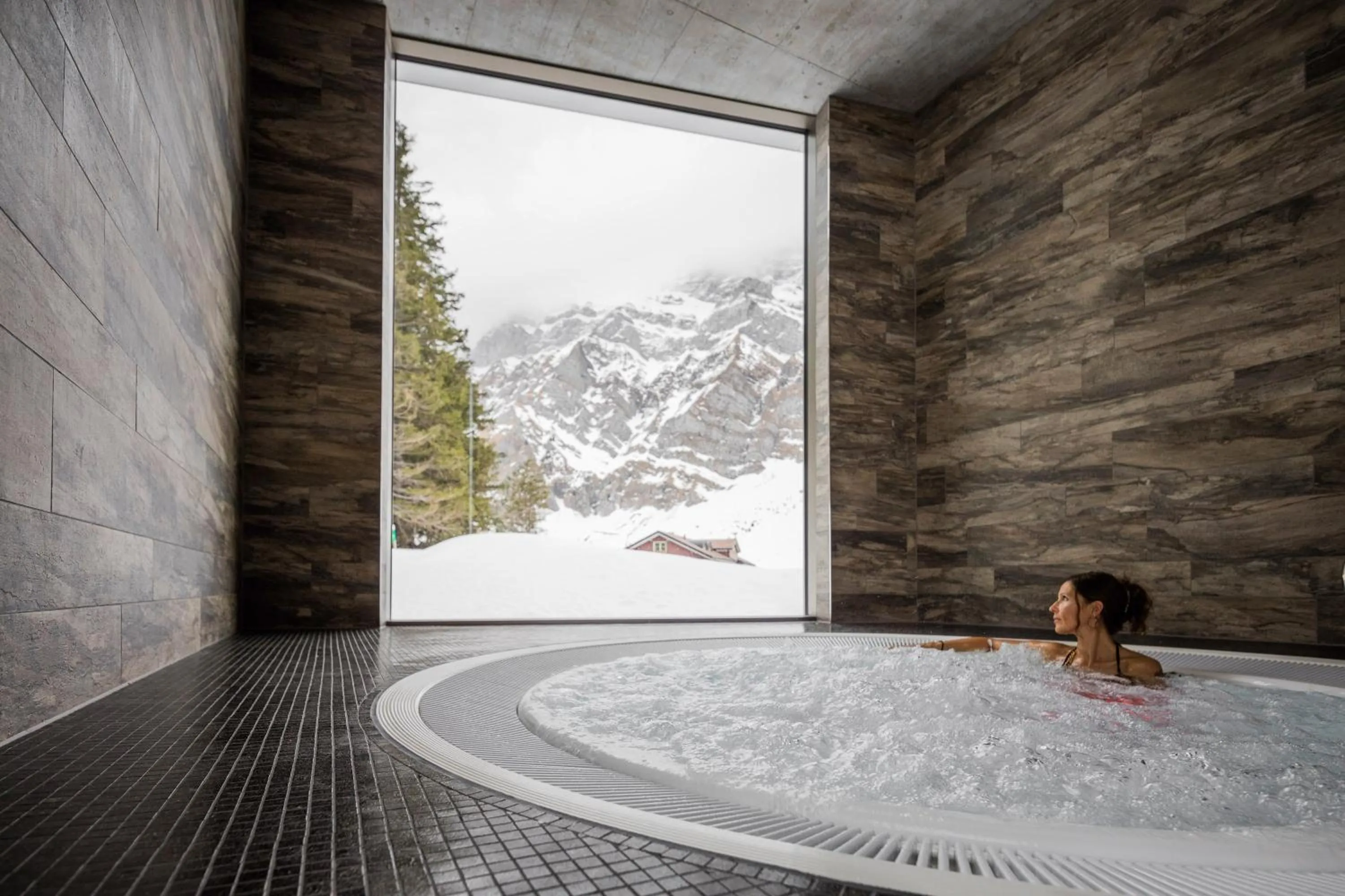 Sauna in Säntis - das Hotel