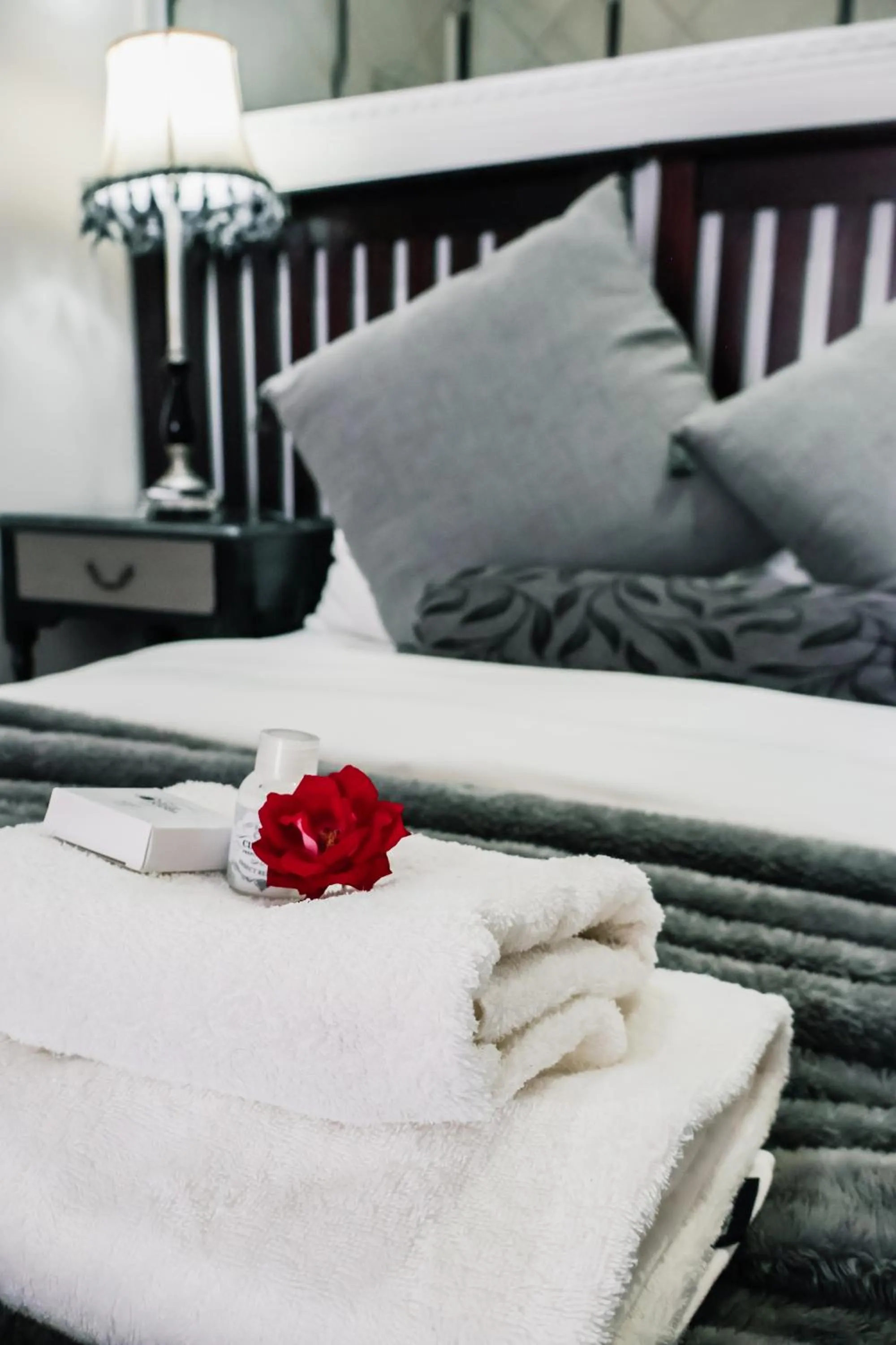 Bed in Lamon Guesthouse