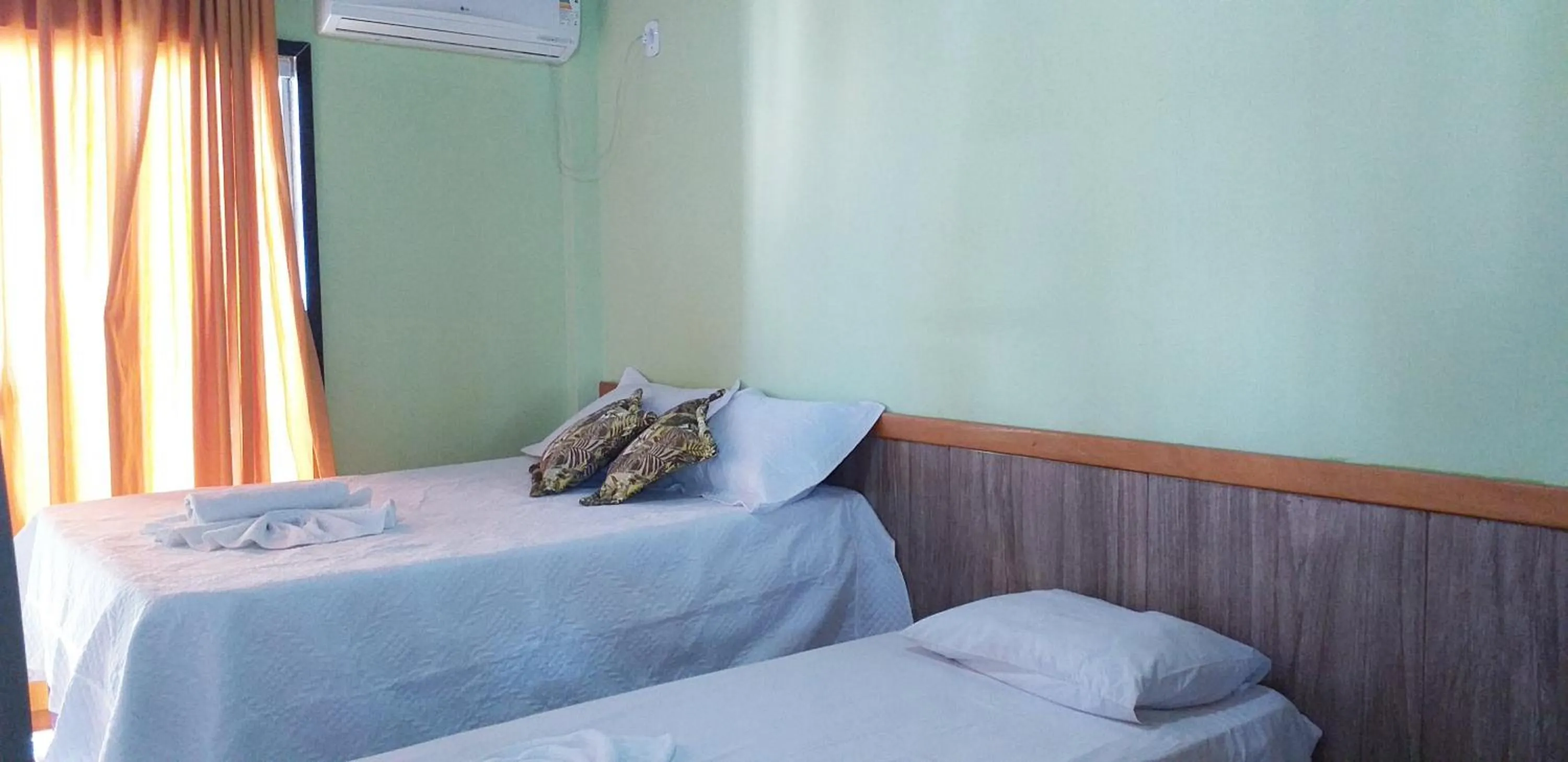 Bed in Pousada Campo Verde