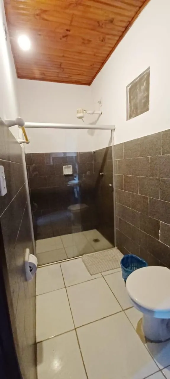 Bathroom in Pousada Campo Verde