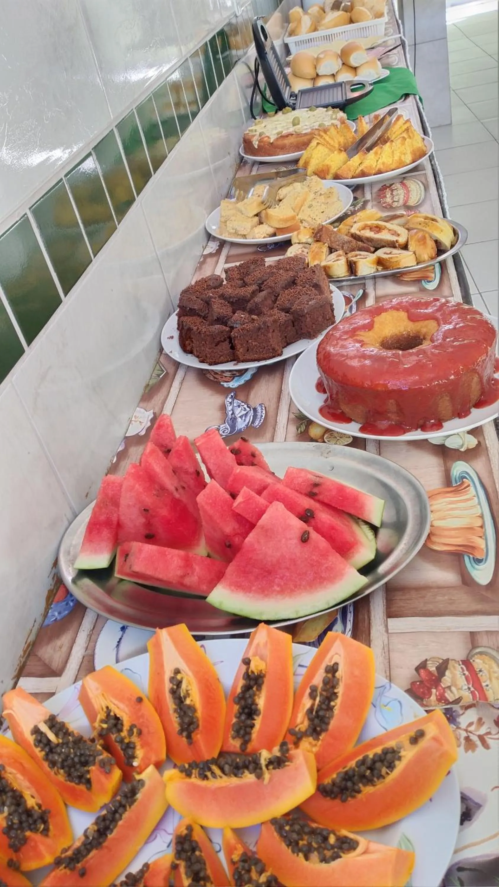 Breakfast in Pousada Campo Verde