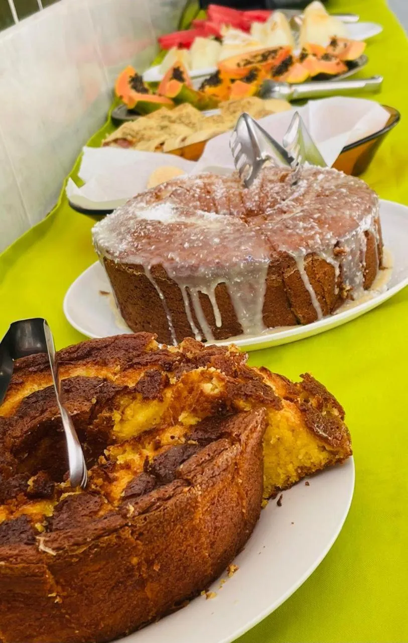 Food and drinks in Pousada Campo Verde