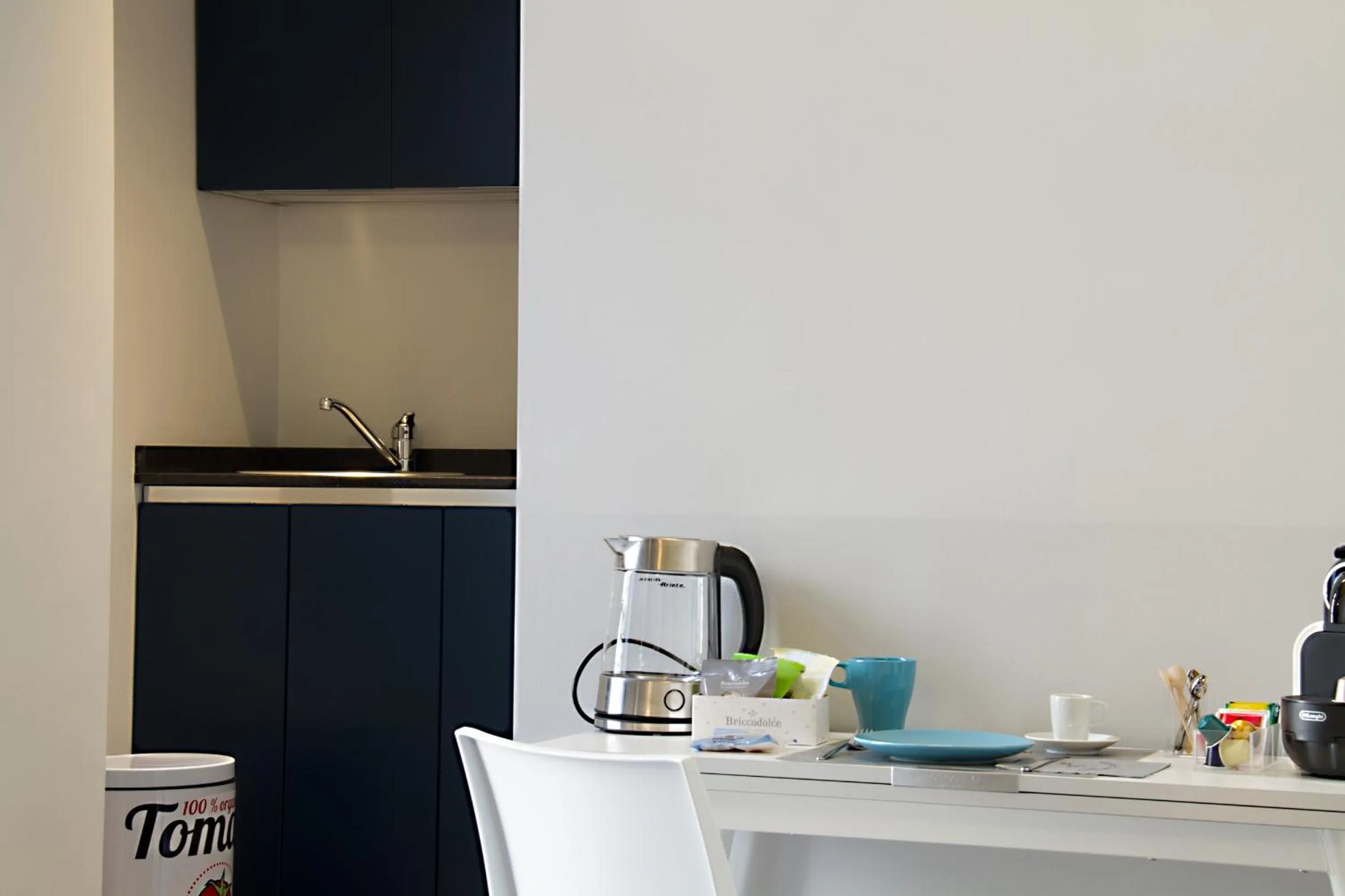 Kitchen or kitchenette in Piazza Castello Suite