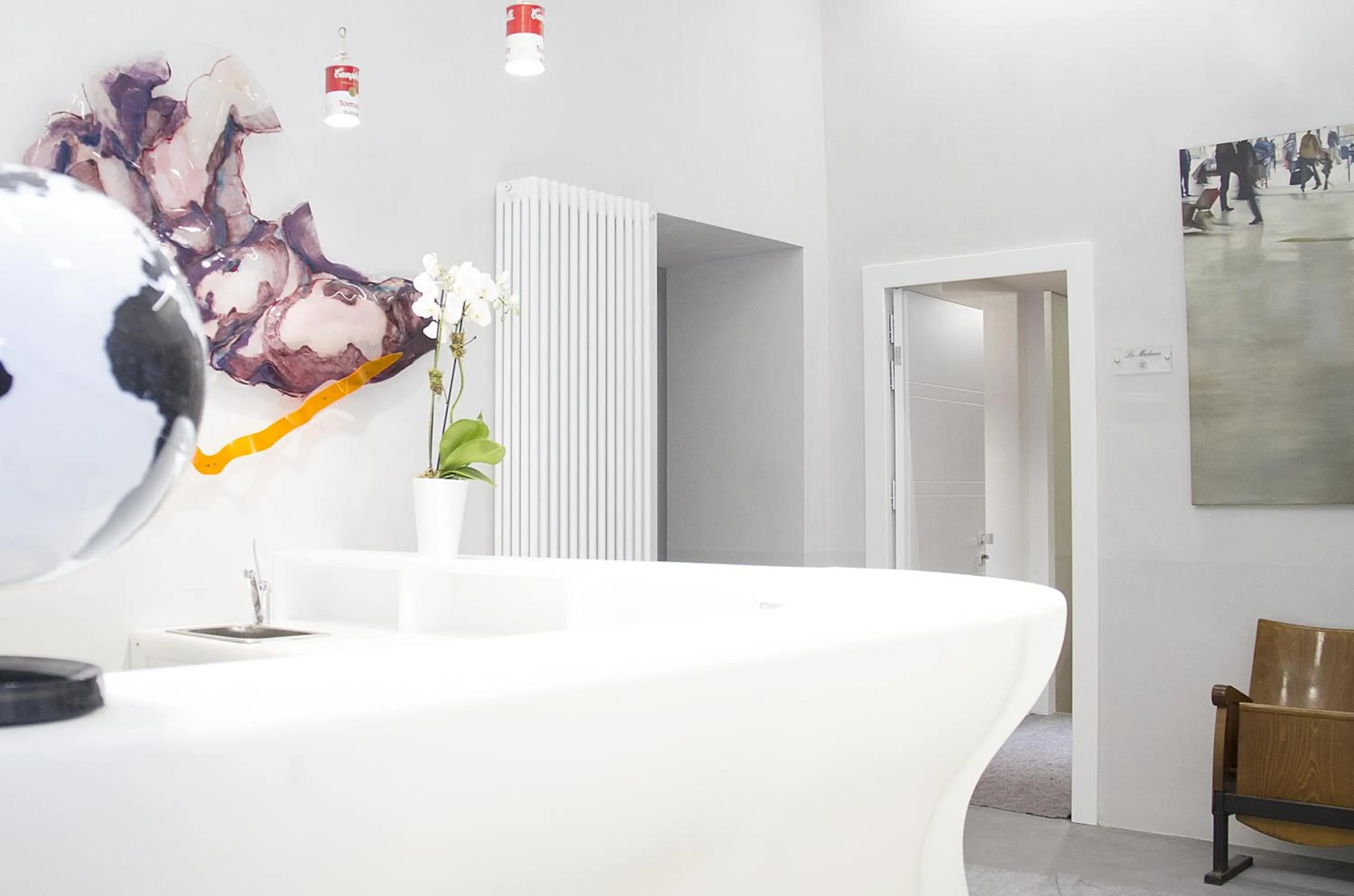 Lobby or reception in Piazza Castello Suite