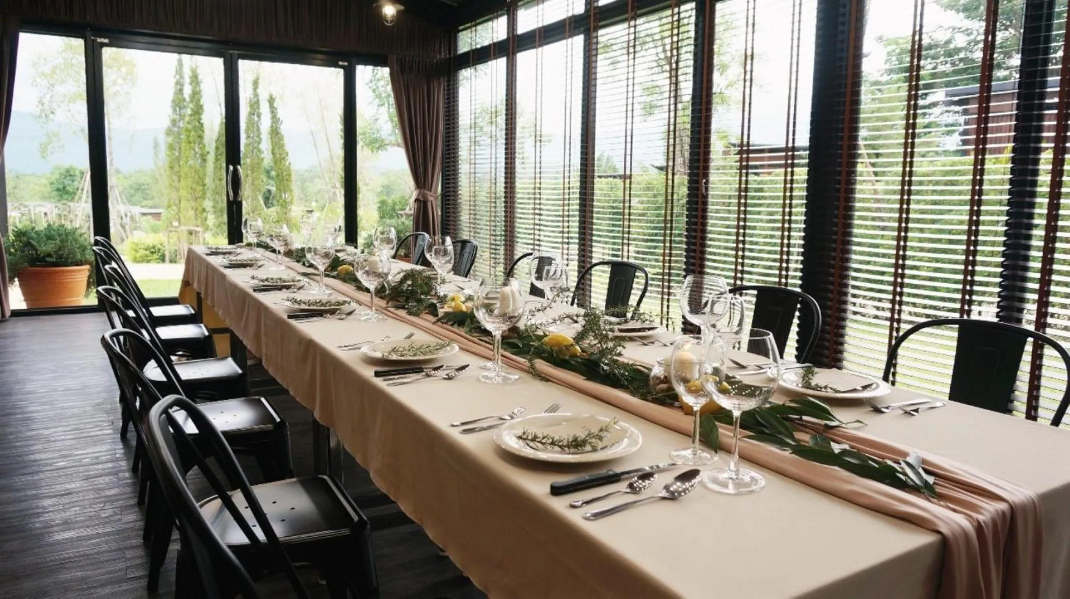 Restaurant/places to eat in Limon Villa Khao Yai by SLH