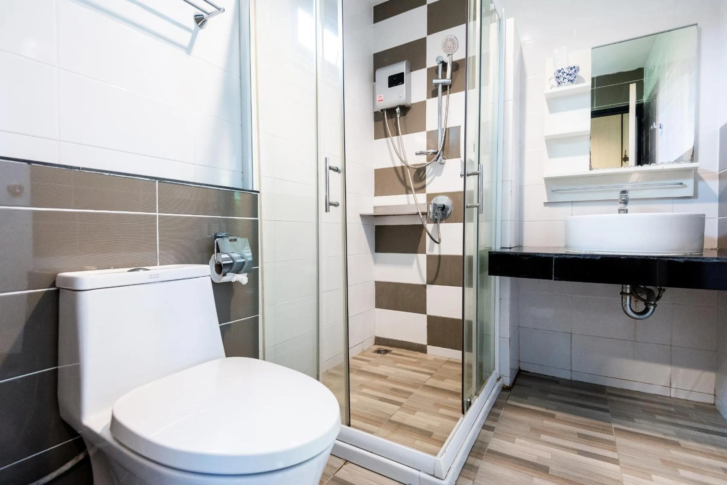 Bathroom in Limon Villa Khao Yai by SLH