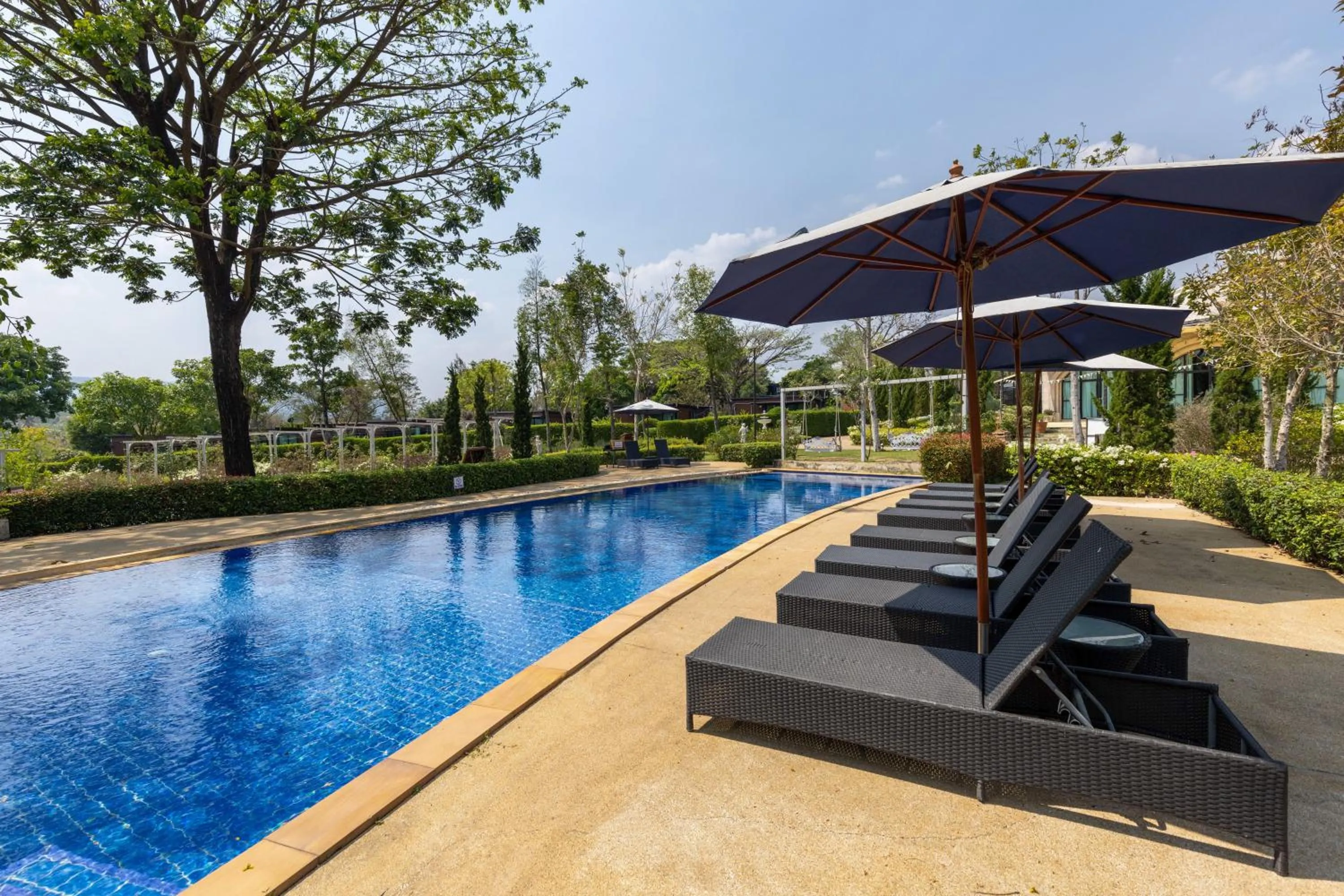 Swimming pool in Limon Villa Khao Yai by SLH