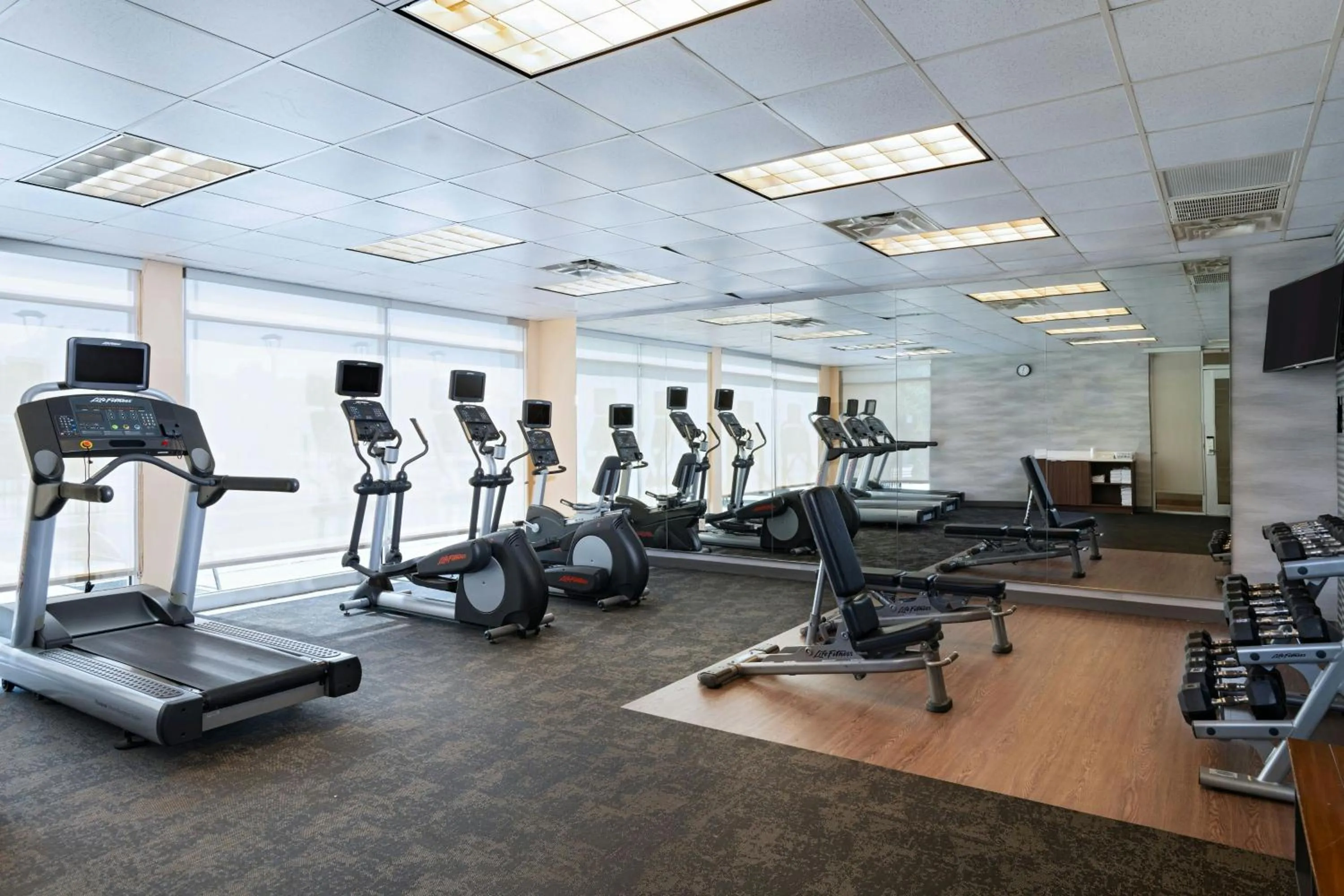 Fitness centre/facilities in Fairfield Inn & Suites by Marriott Austin San Marcos