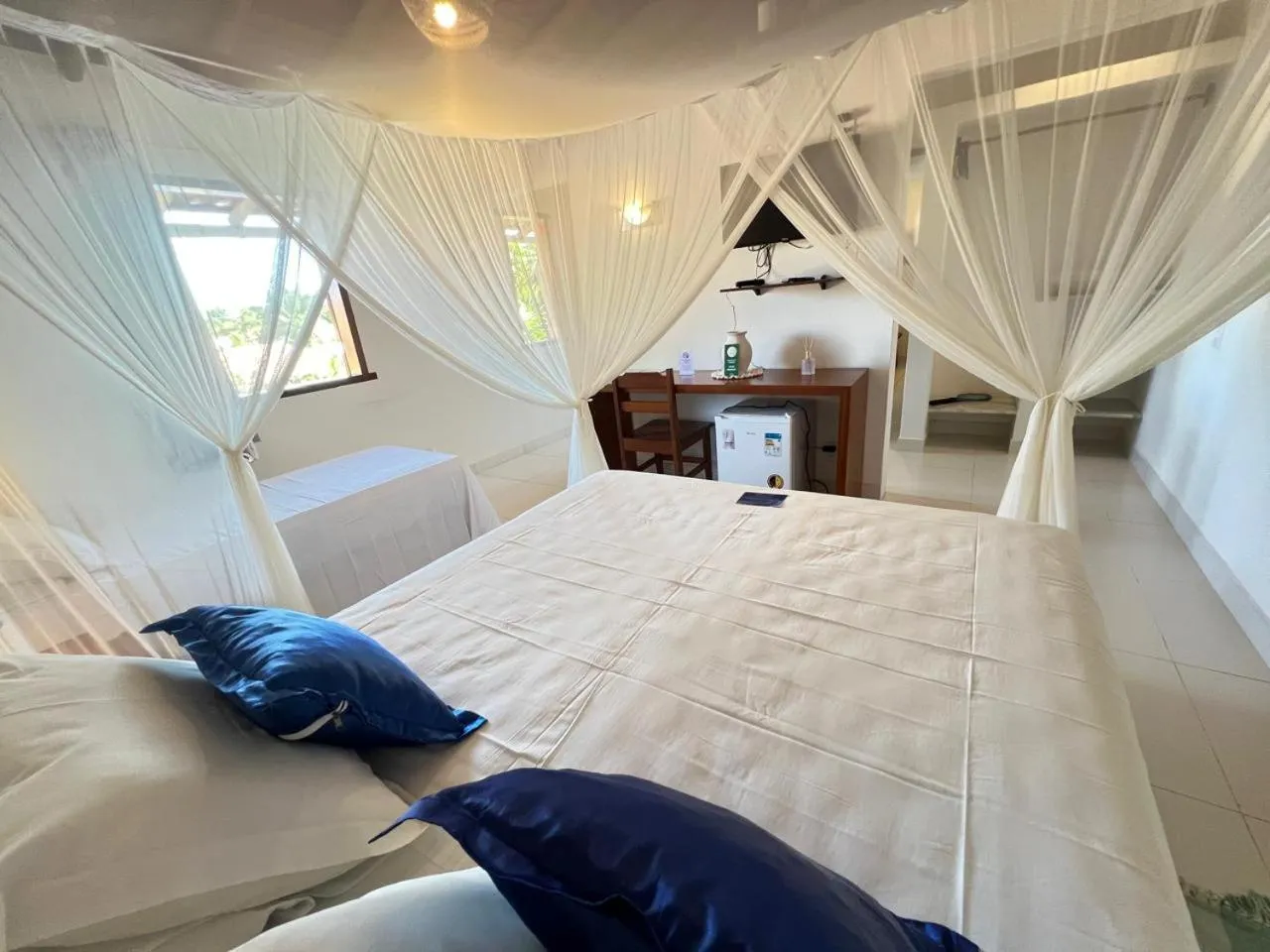 Bed in Pousada Pandoro