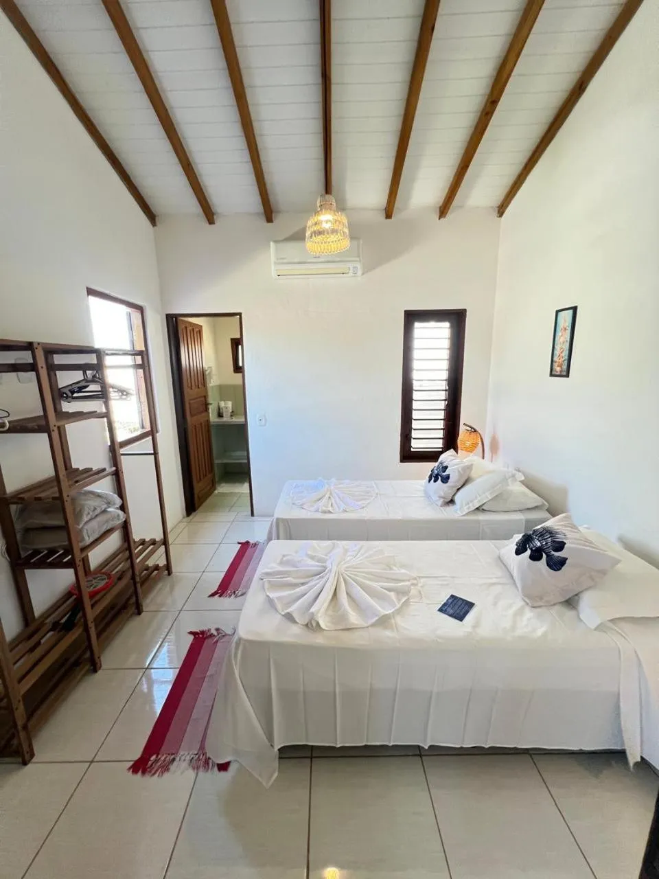 Bed in Pousada Pandoro