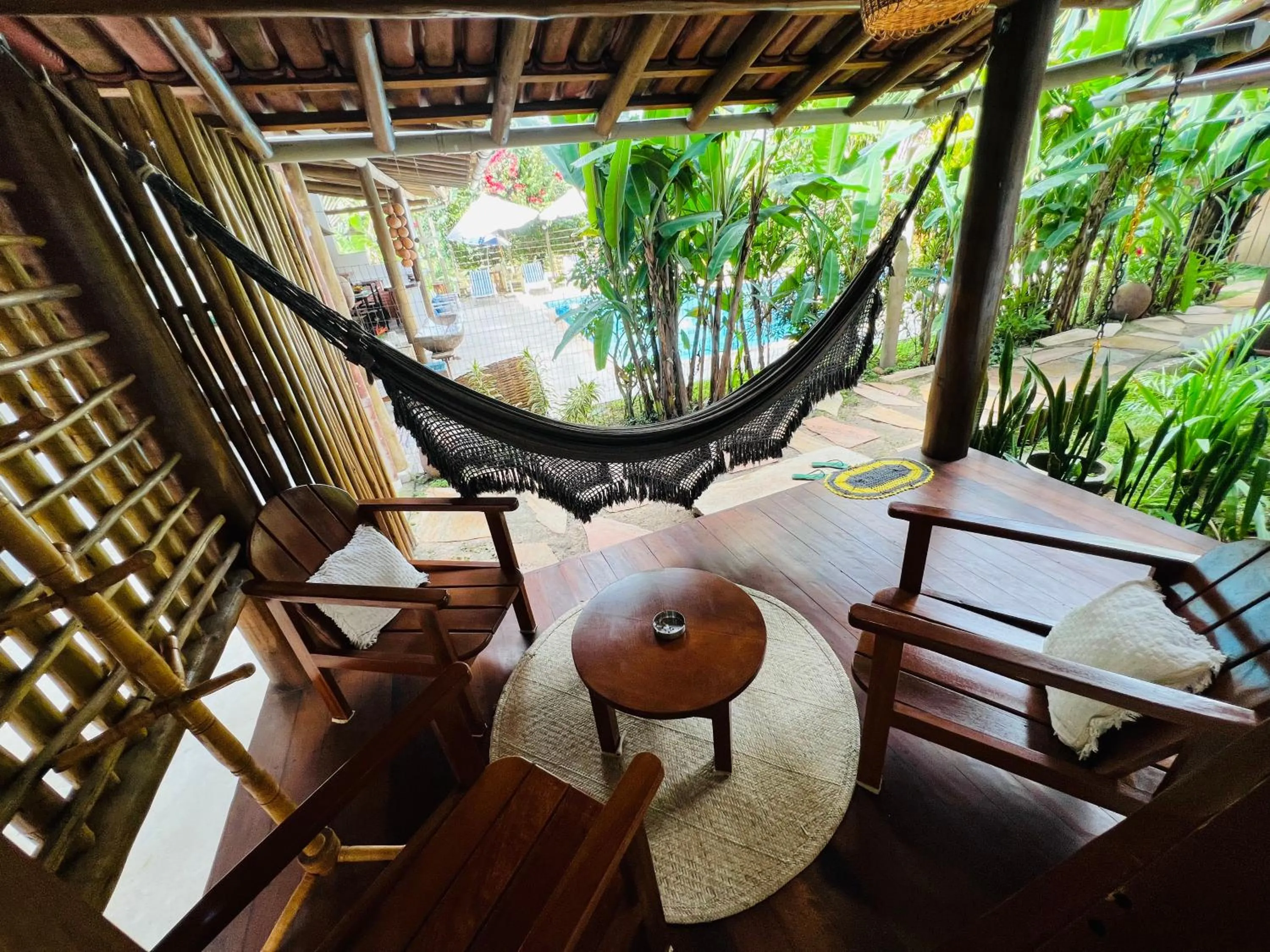 Patio in Pousada Pandoro