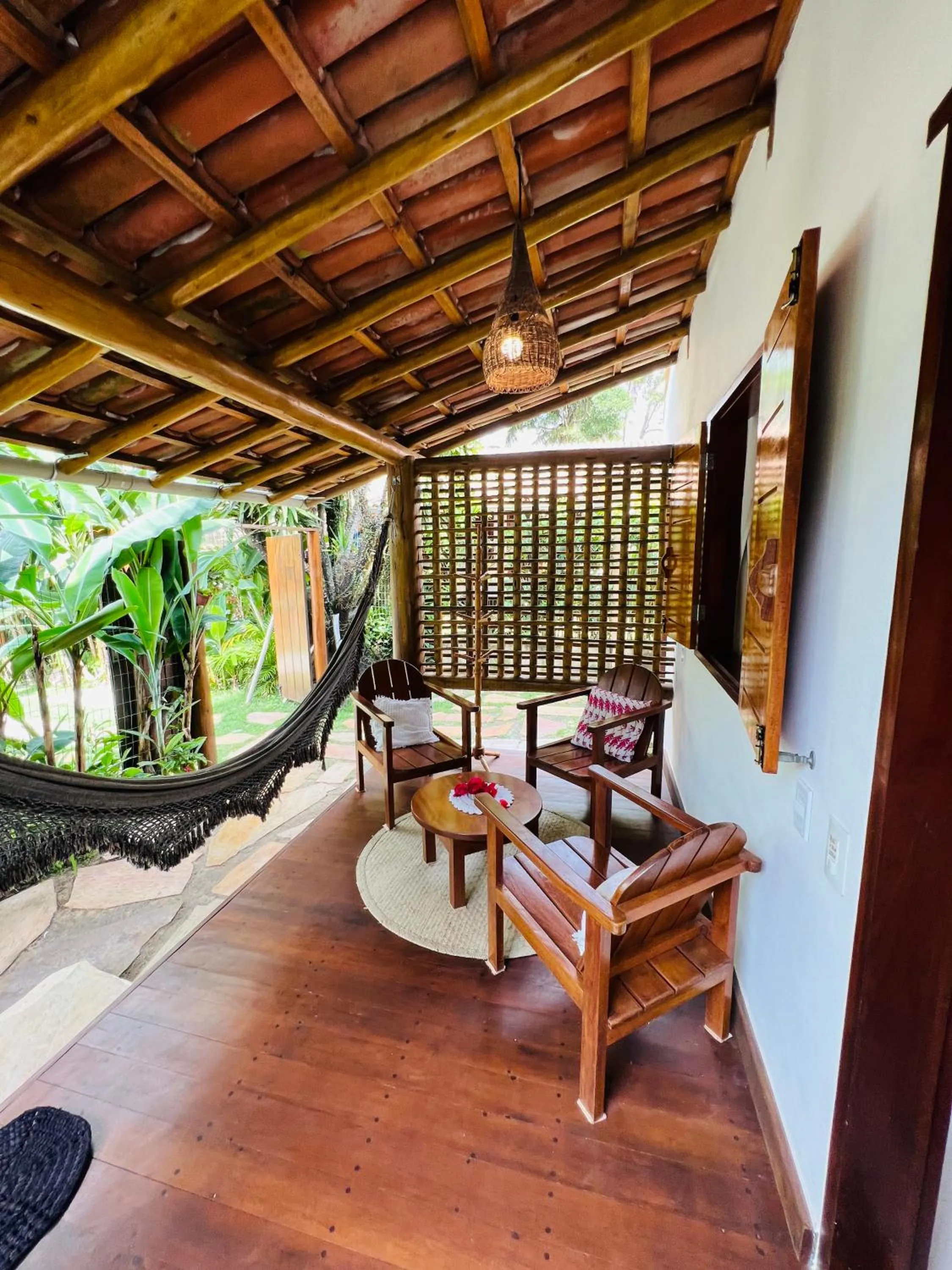 Patio in Pousada Pandoro