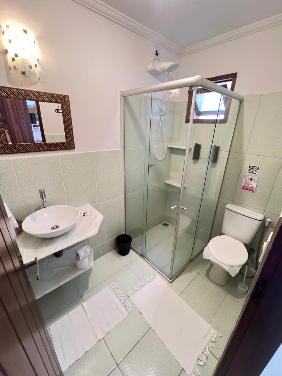 Shower in Pousada Pandoro