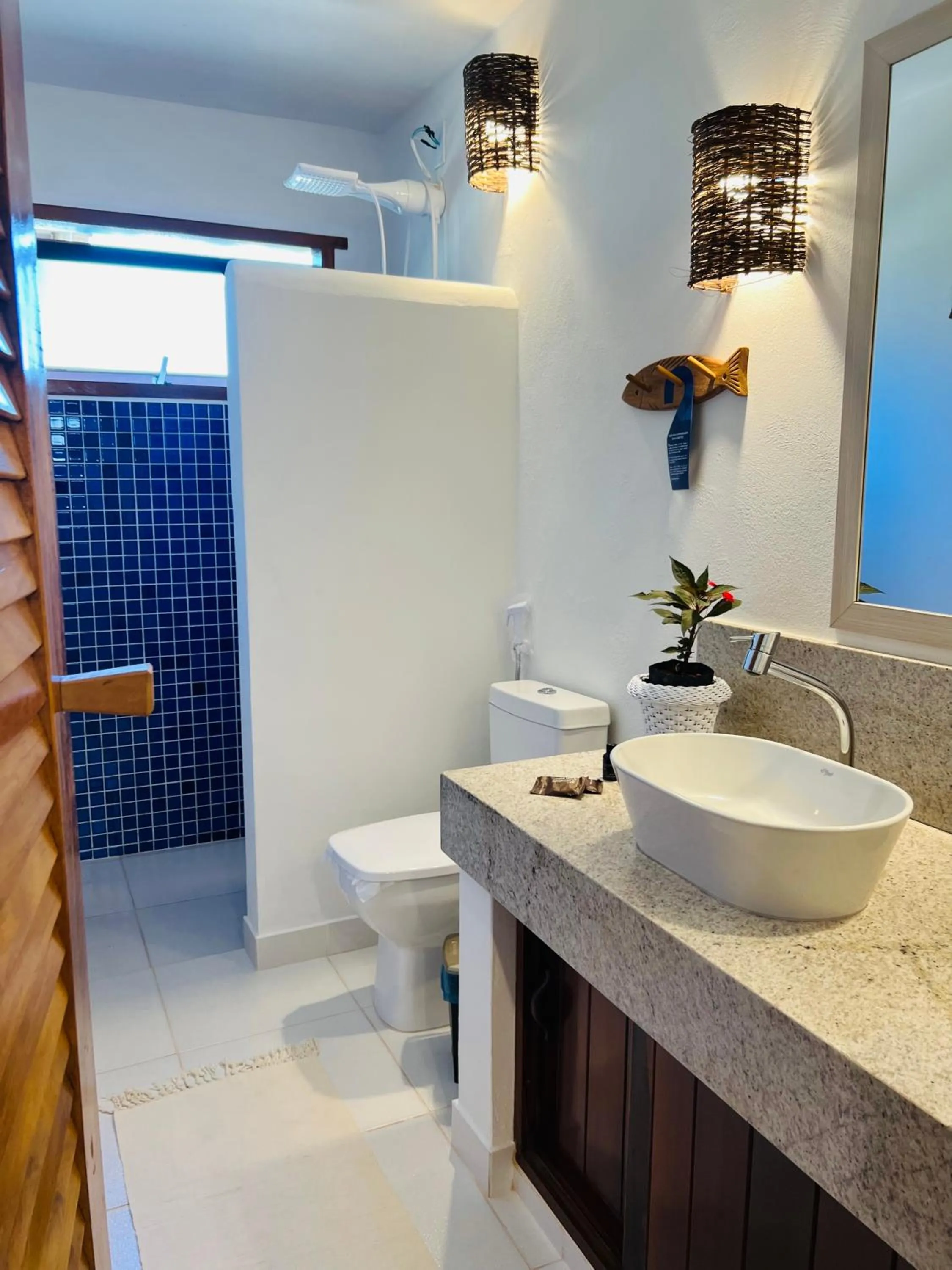 Bathroom in Pousada Pandoro