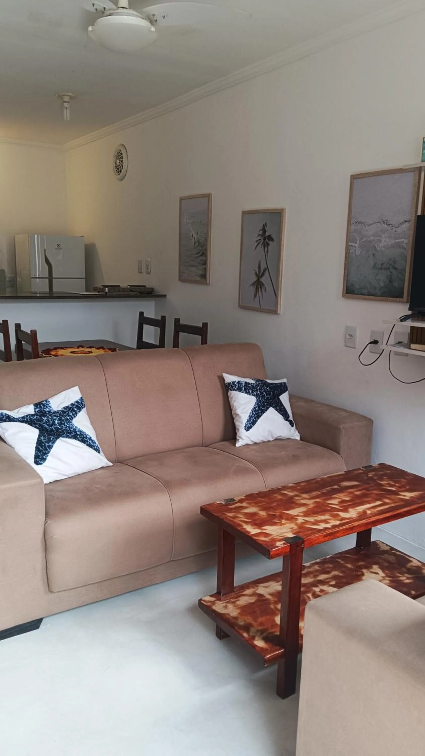 Living room in Pousada Pandoro