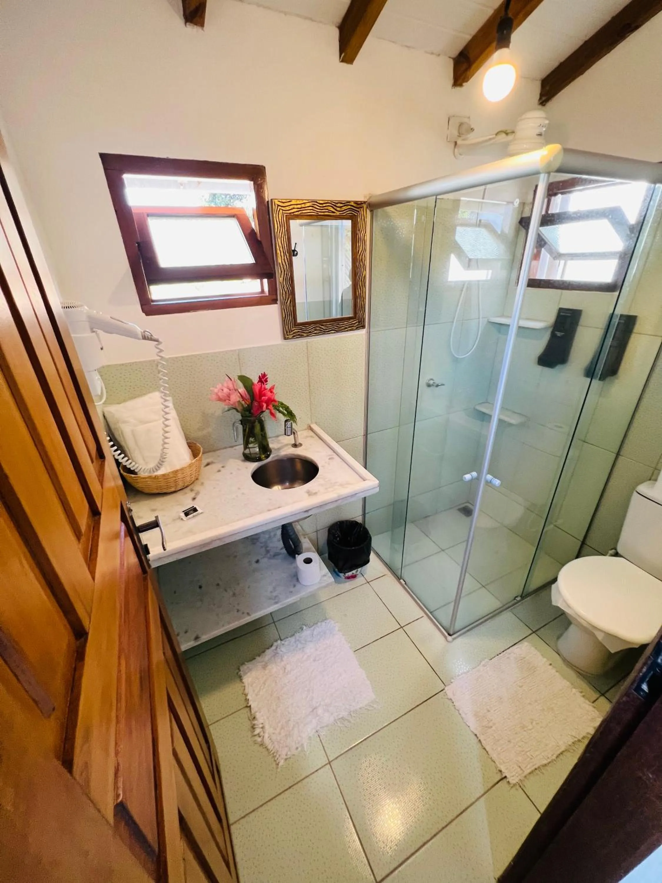 Shower in Pousada Pandoro