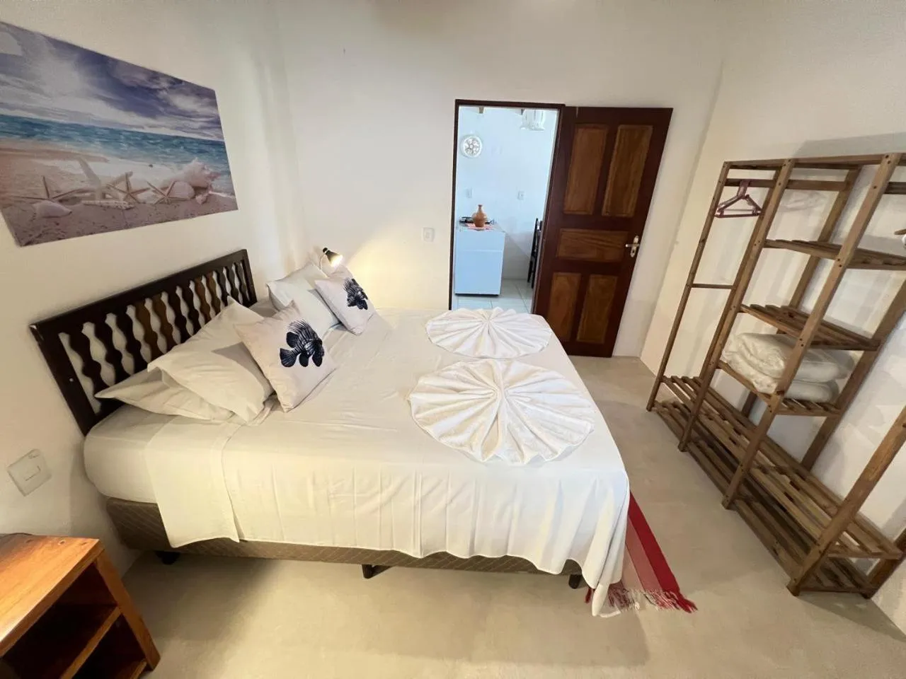 Bed in Pousada Pandoro