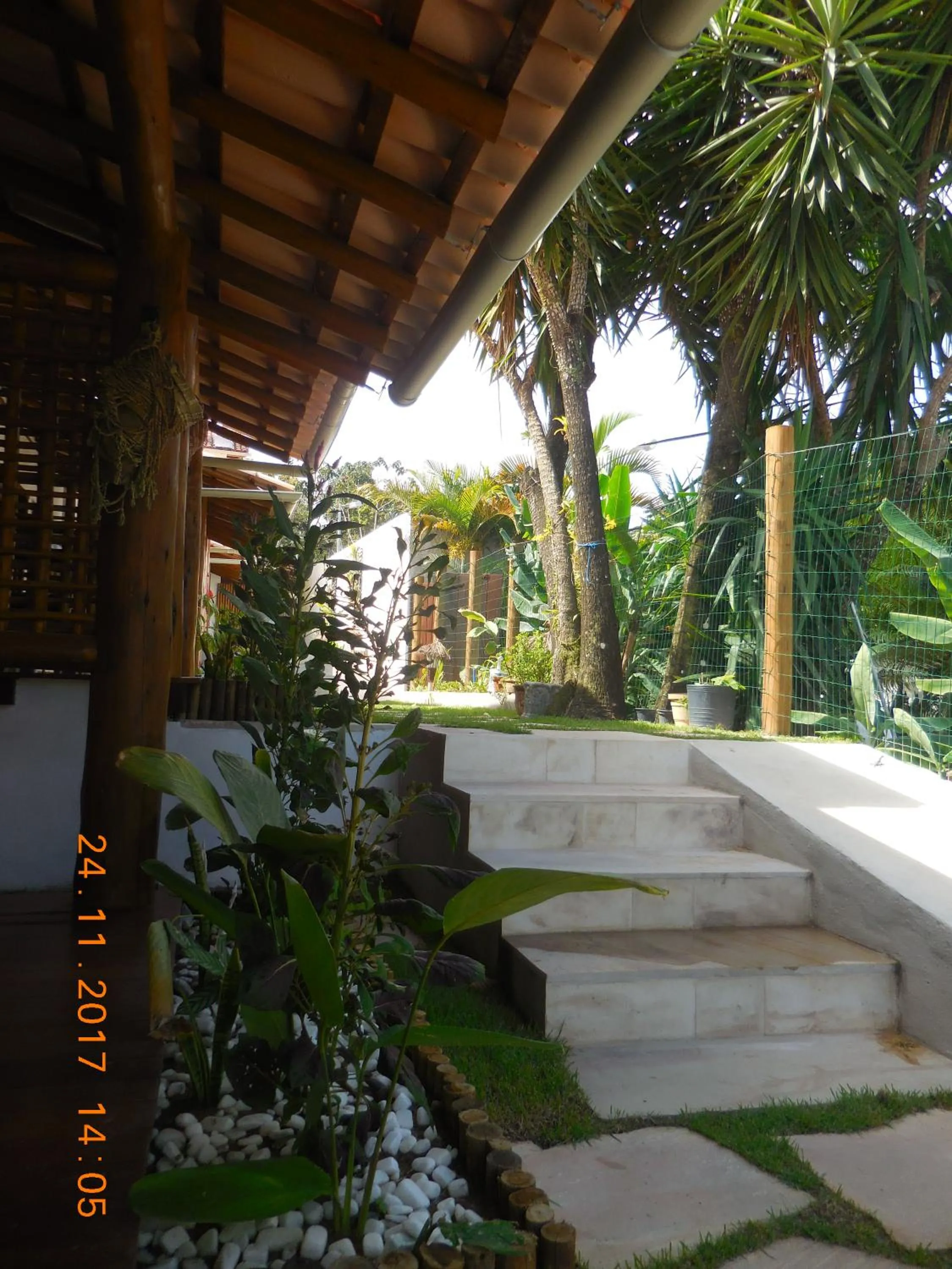 Patio in Pousada Pandoro