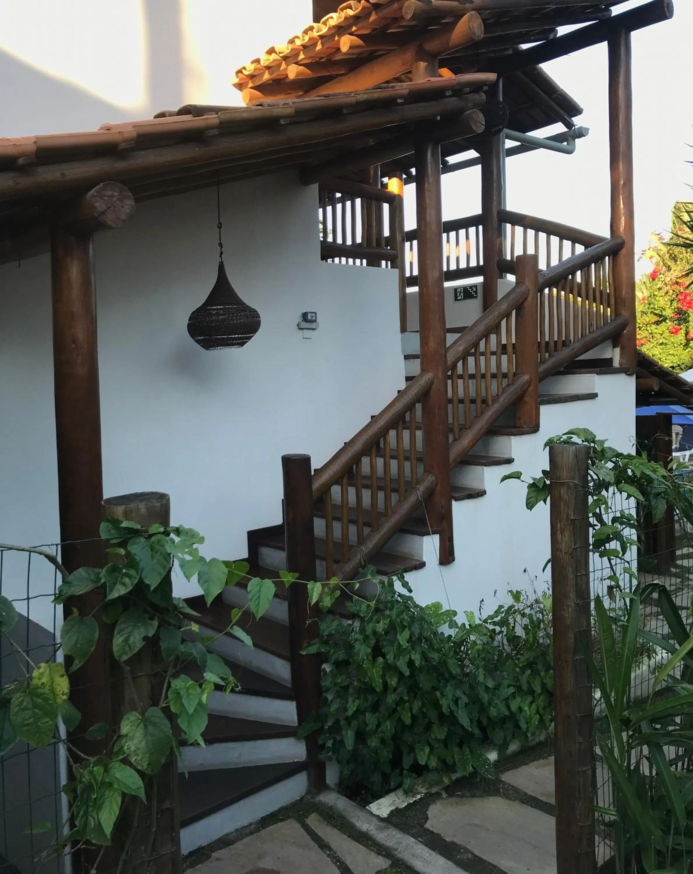 Balcony/Terrace in Pousada Pandoro