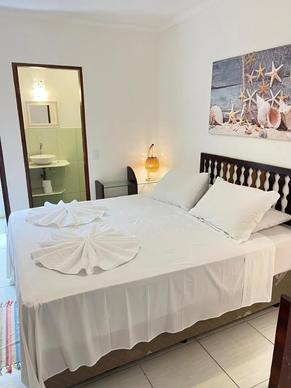 Bed in Pousada Pandoro