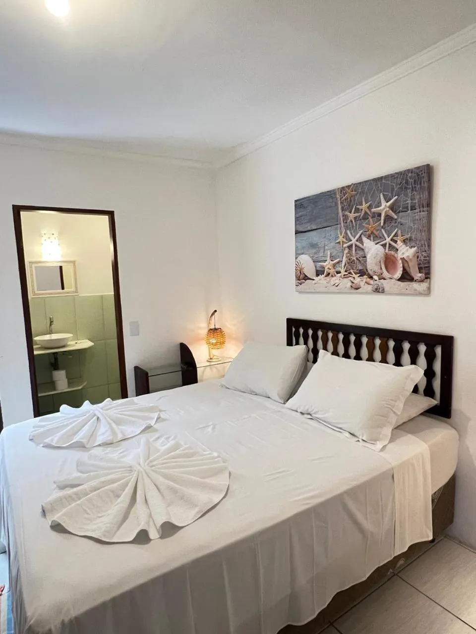 Bed in Pousada Pandoro