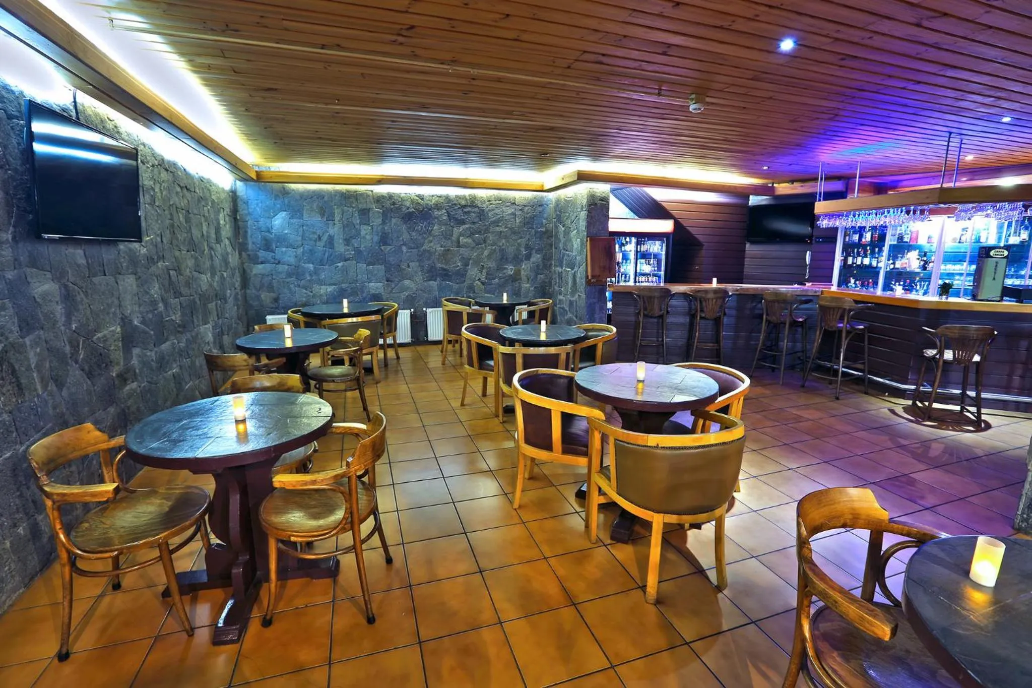 Lounge or bar in Termas El Corazon