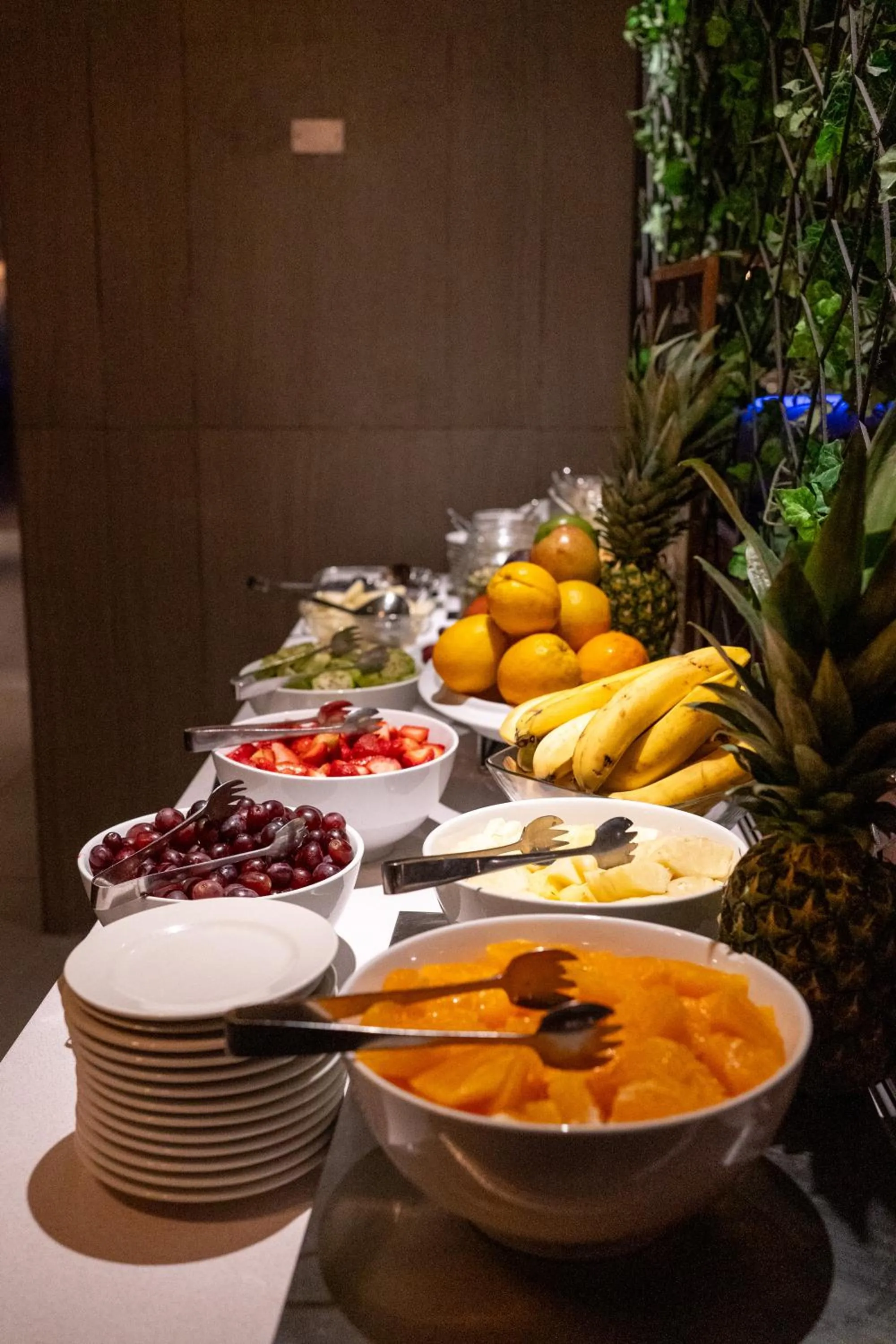 Buffet breakfast in DoubleTree by Hilton Santiago Kennedy, Chile