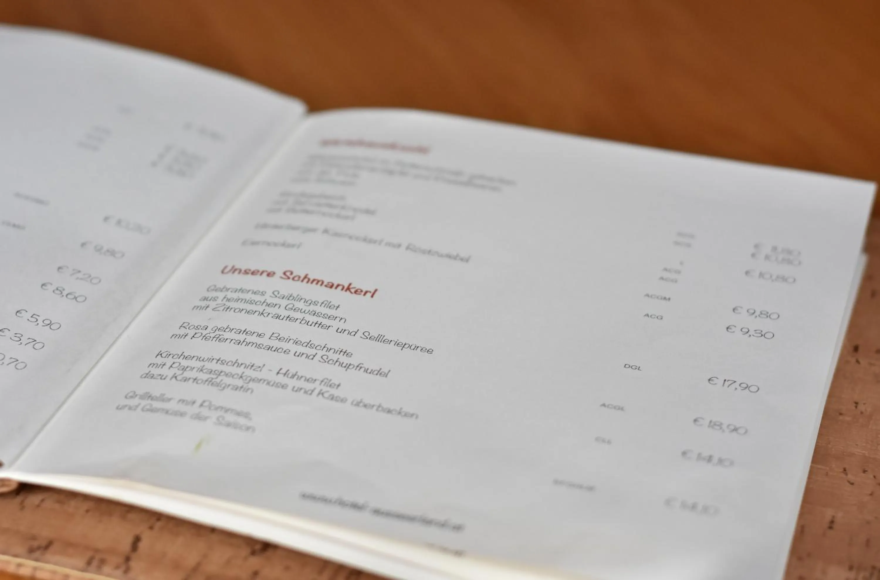 Food in Hotel Ausseerland