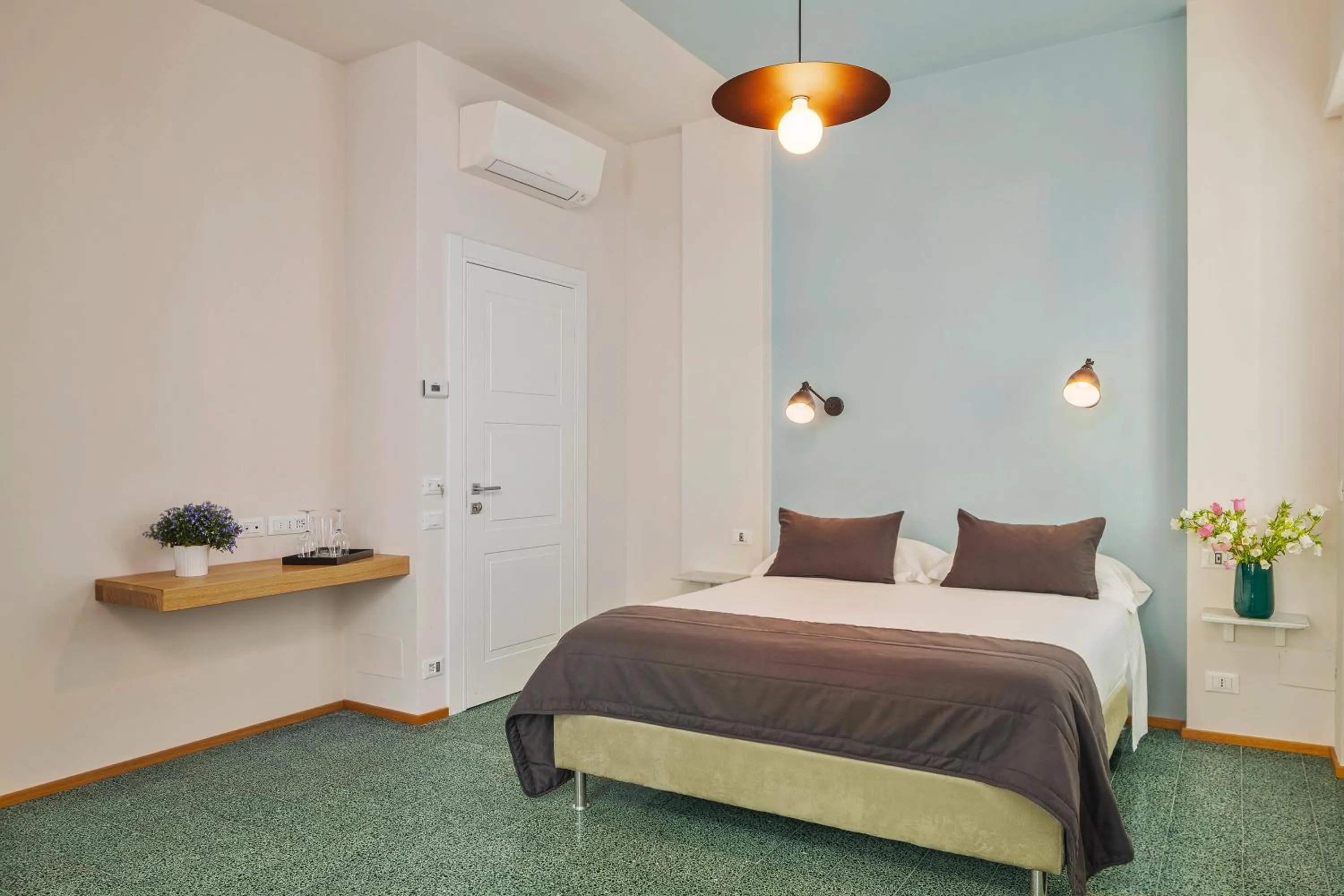 Bed in La Casa delle Acciughe Guest House