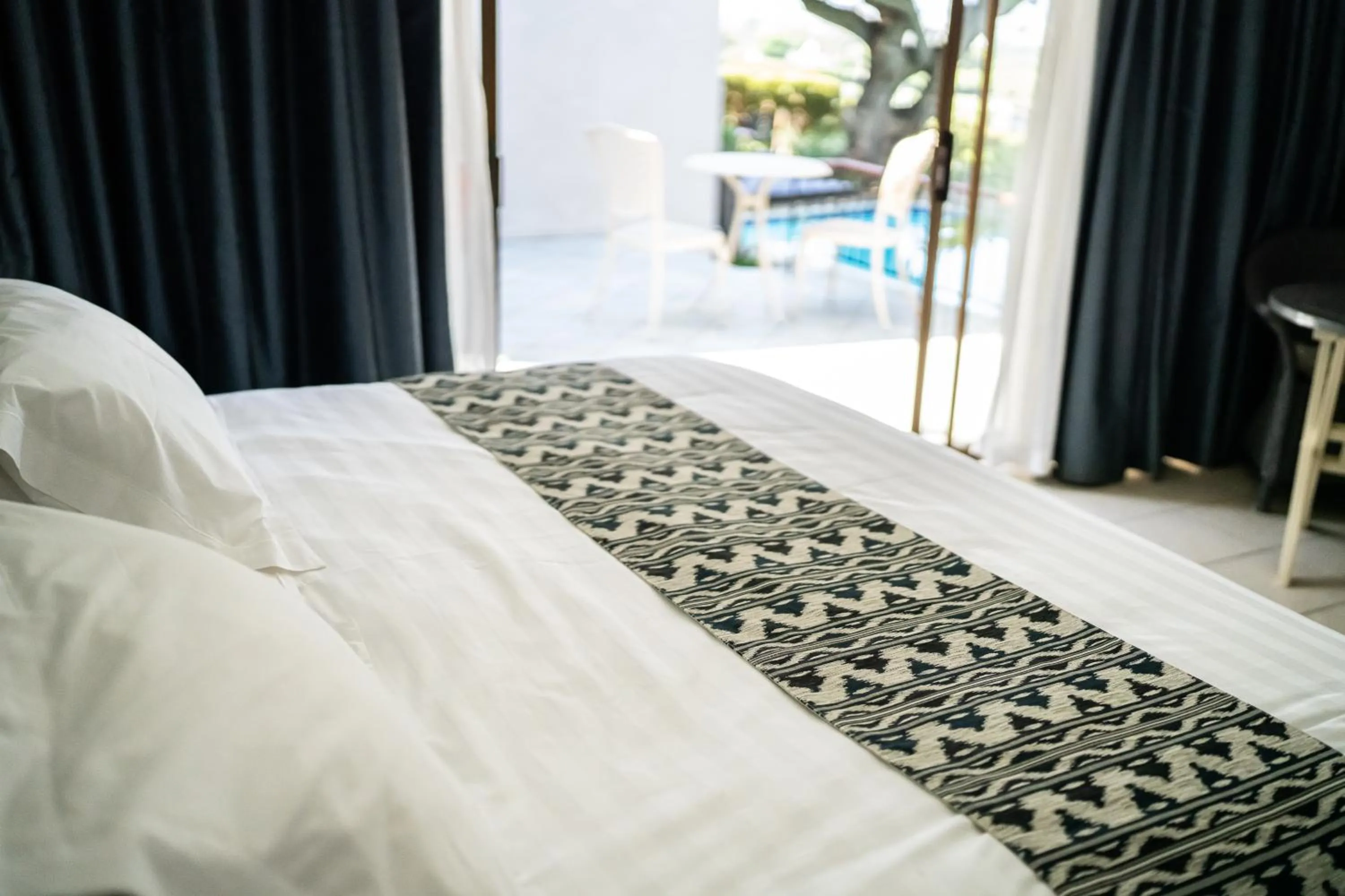 Bedroom, Bed in De Wingerd Wijnland Lodge