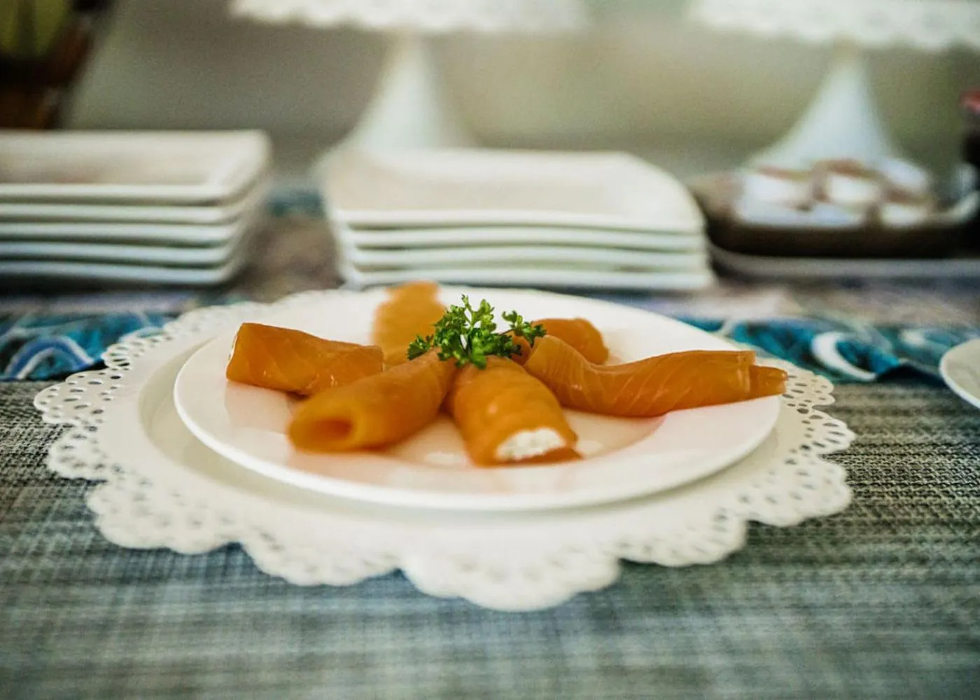 Food in De Wingerd Wijnland Lodge