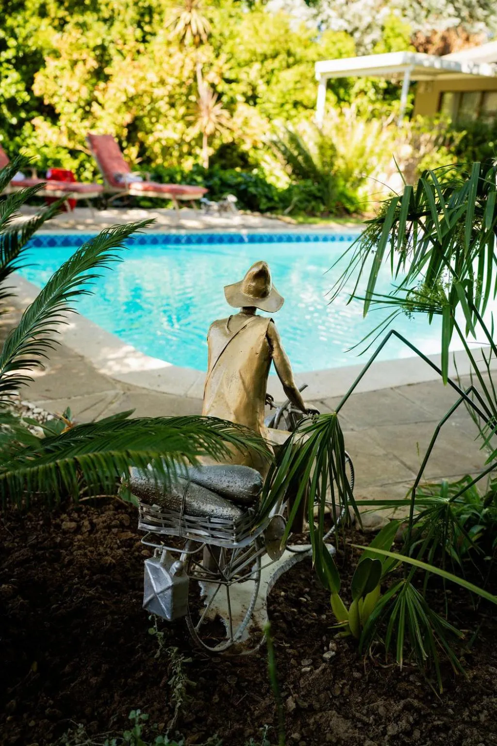 Natural landscape in De Wingerd Wijnland Lodge