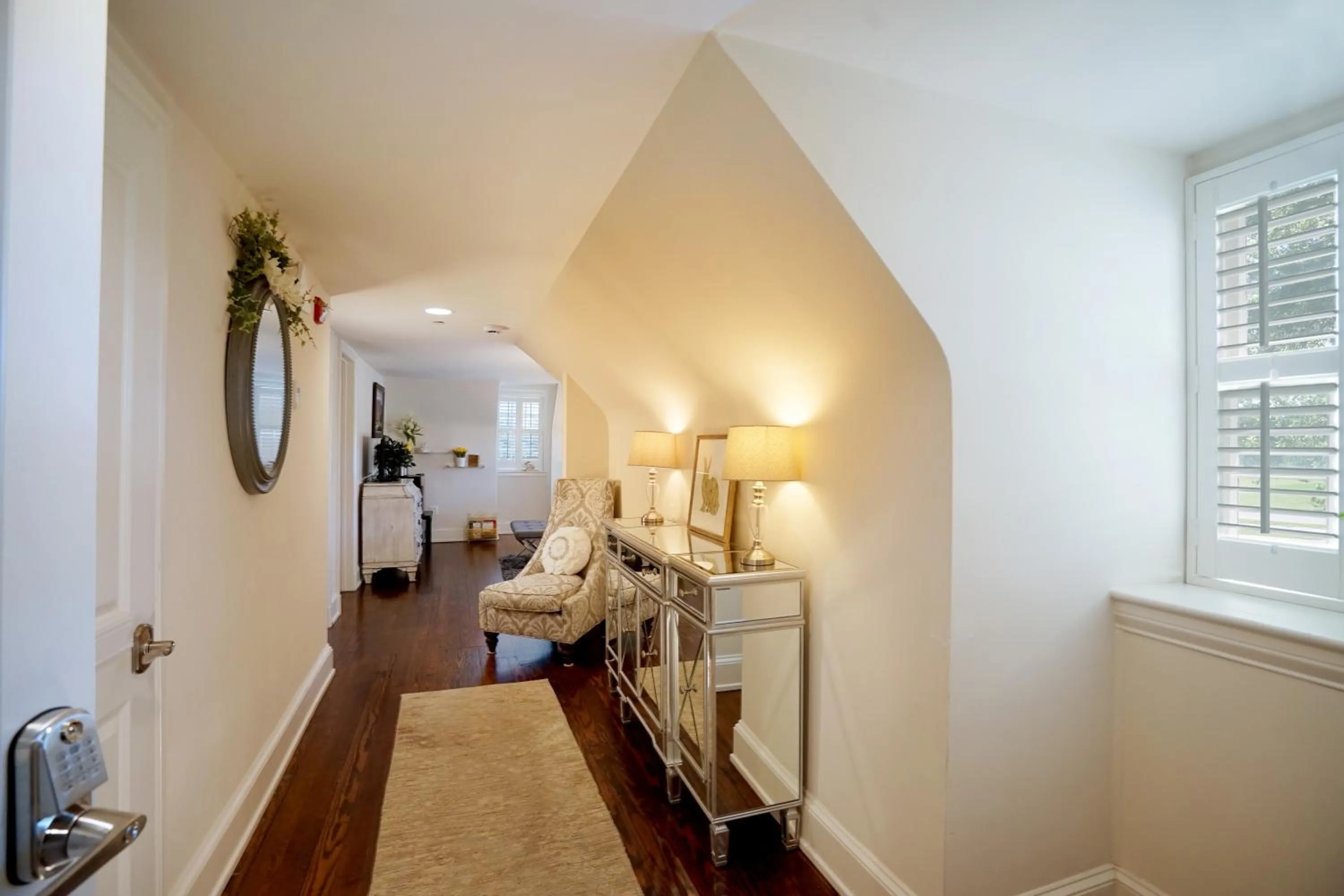 Seating area in Inn at Evergreen