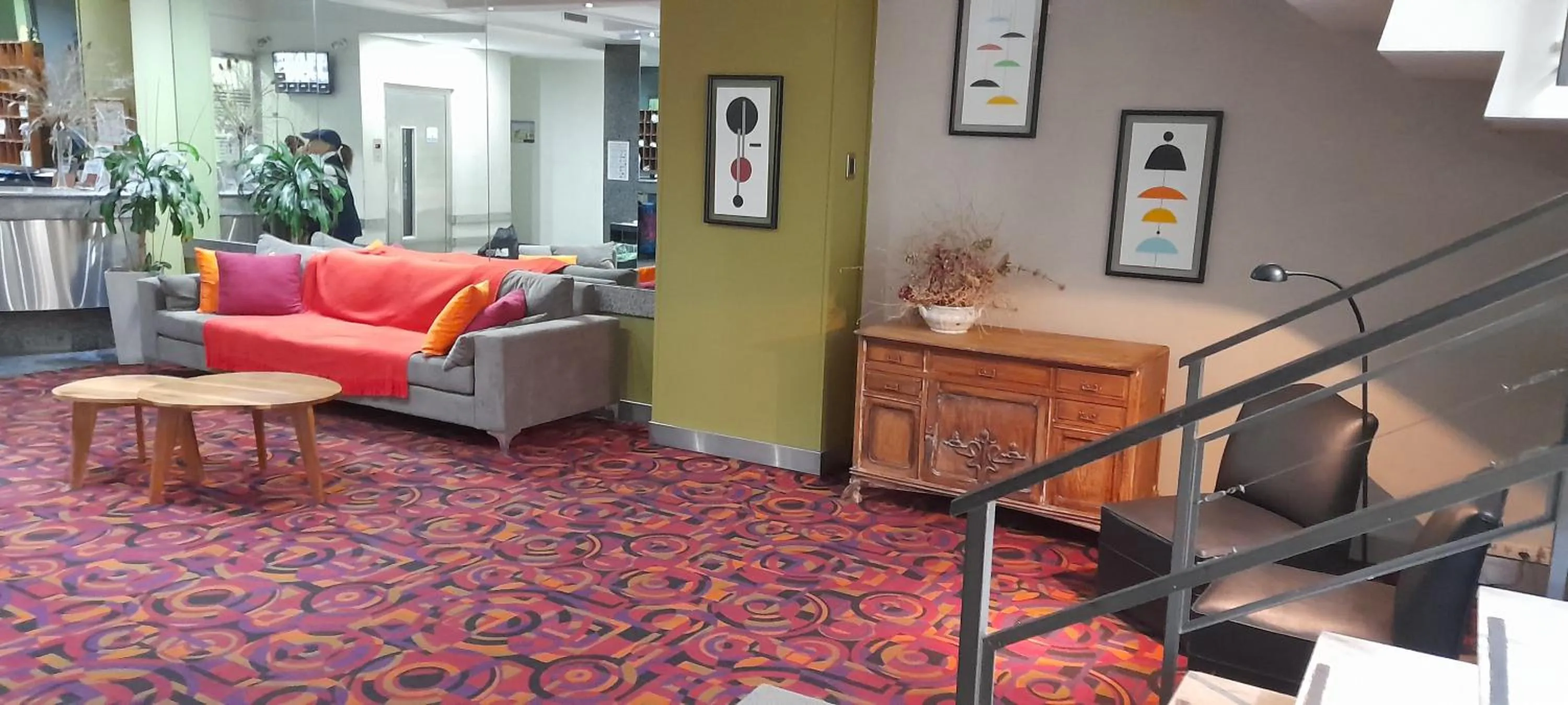 Property building in Hotel Plaza Roma