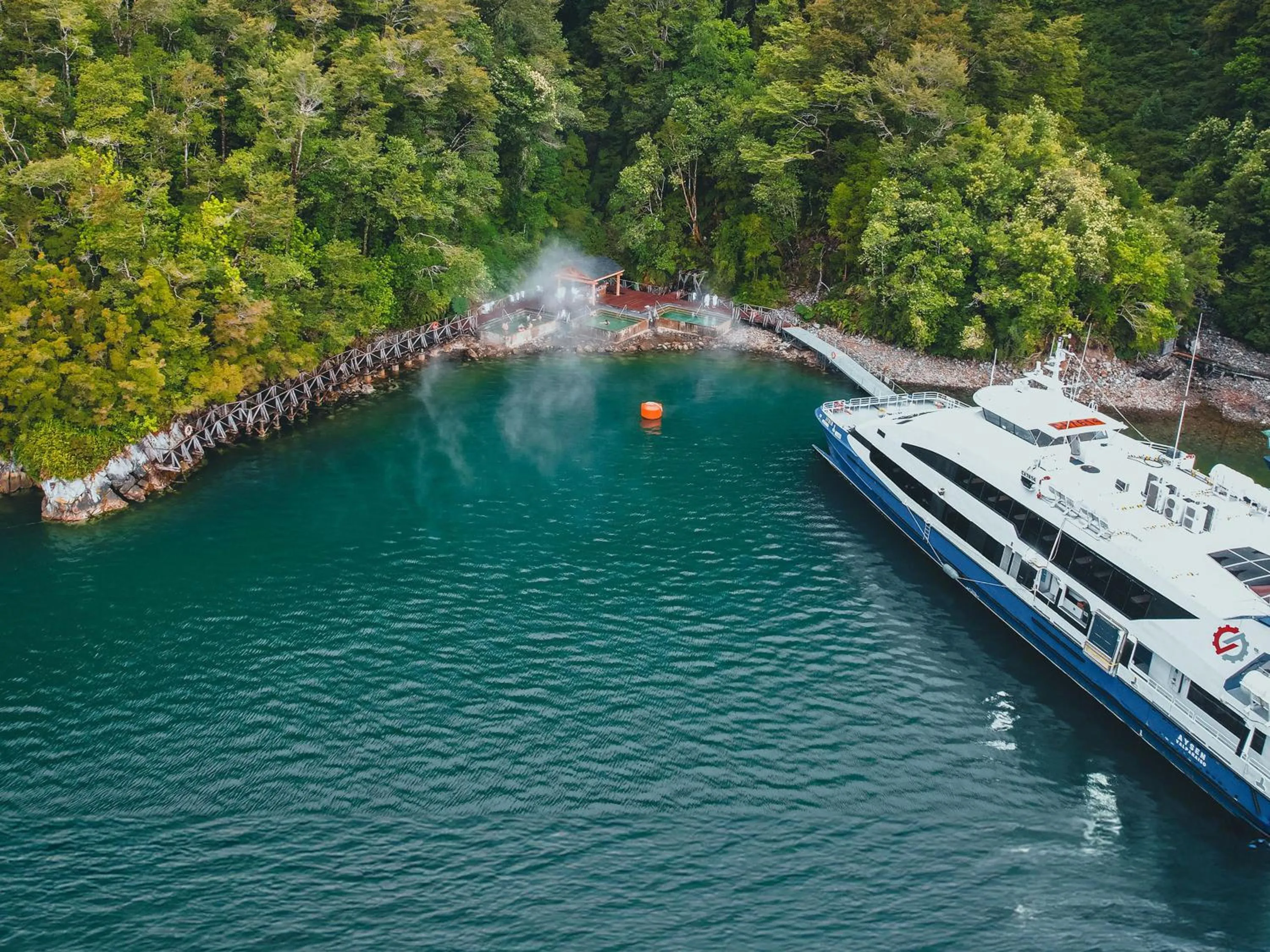 Natural landscape in Loberias Del Sur