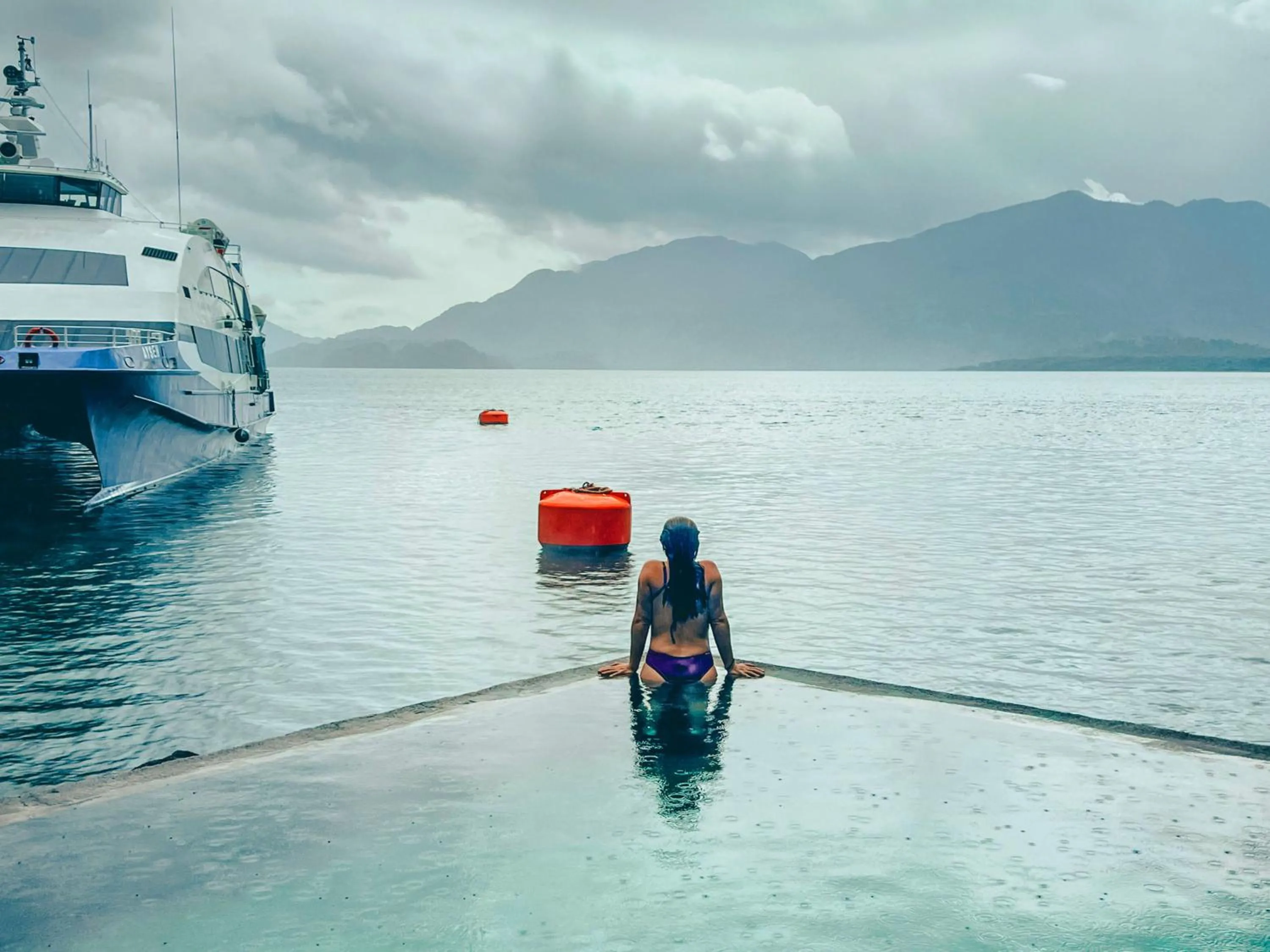 Natural landscape in Loberias Del Sur